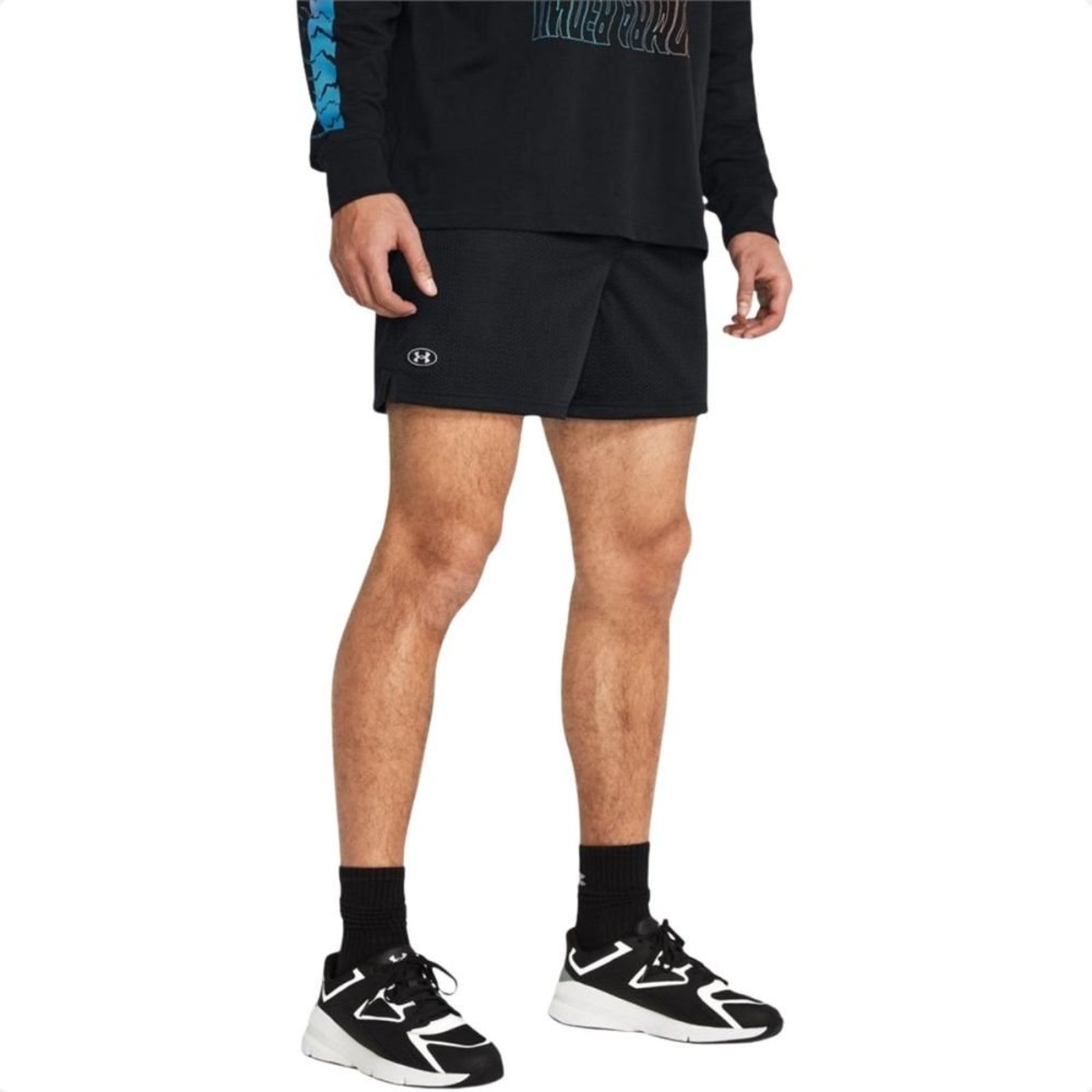 Short Masculino Curto Icon Mesh Under Armour Preto