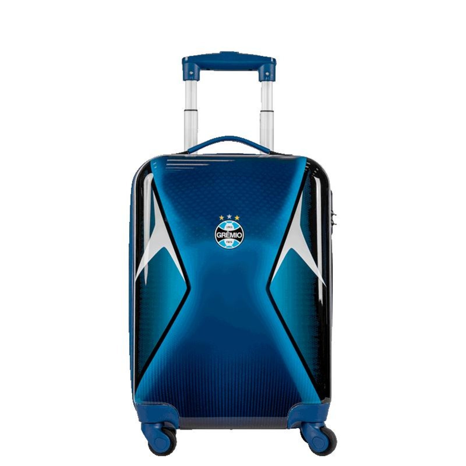 Infantil - Mala de Viagem Bordo com Rodas 360° Pc Gremio - Azul Escuro Azul