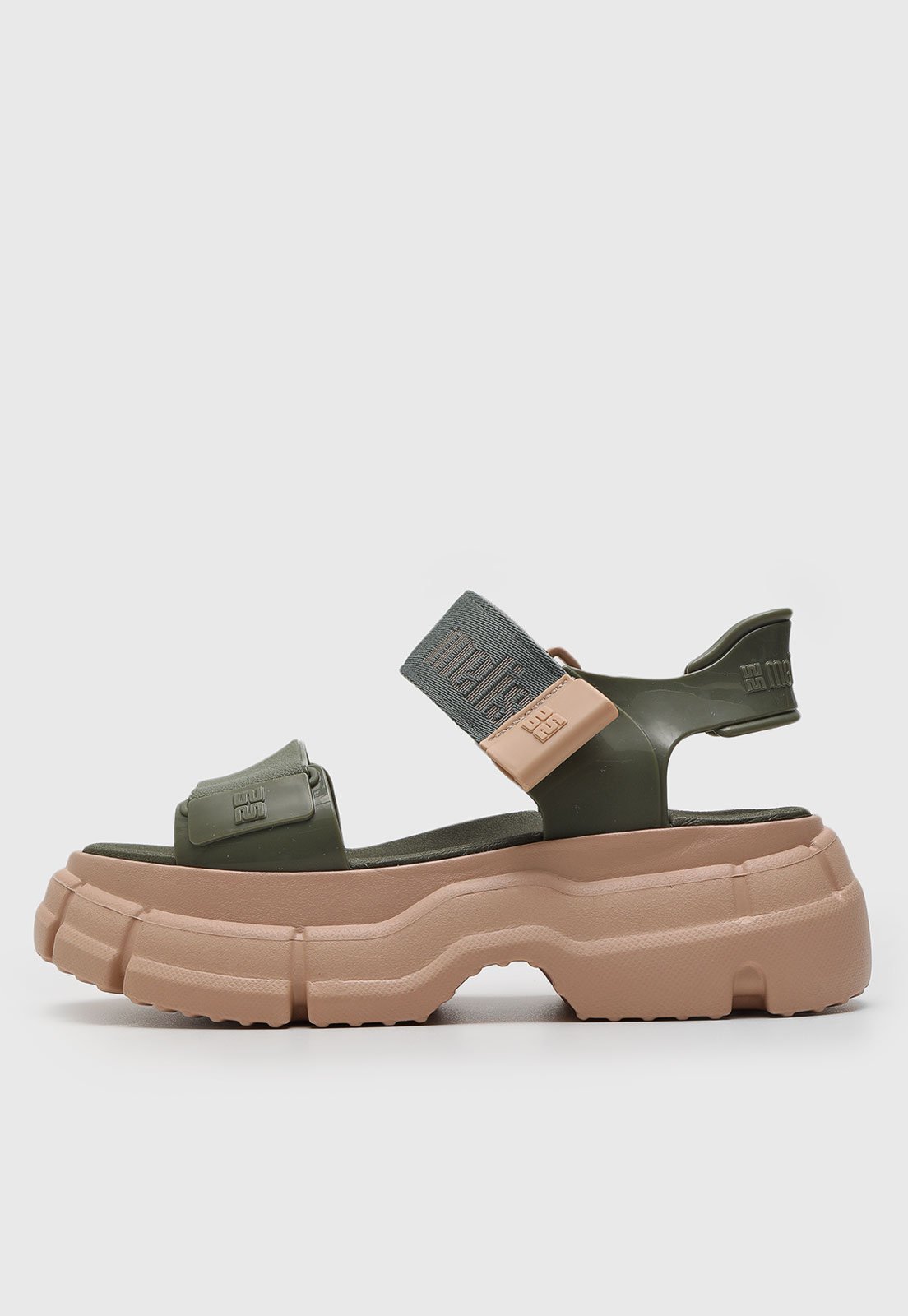 Sandália Flatform Melissa Pulse Verde