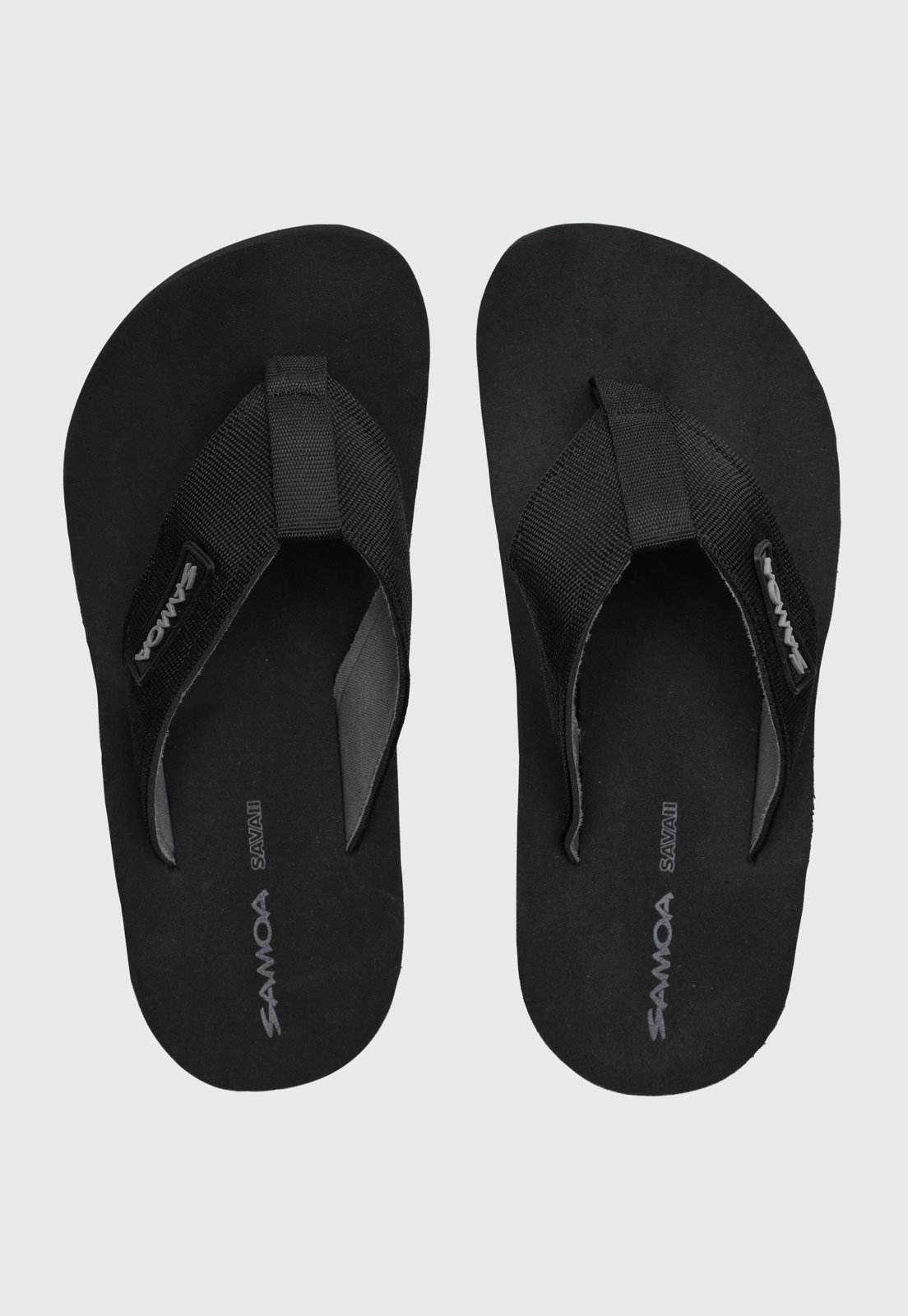 Chinelo Samoa Logo Preto