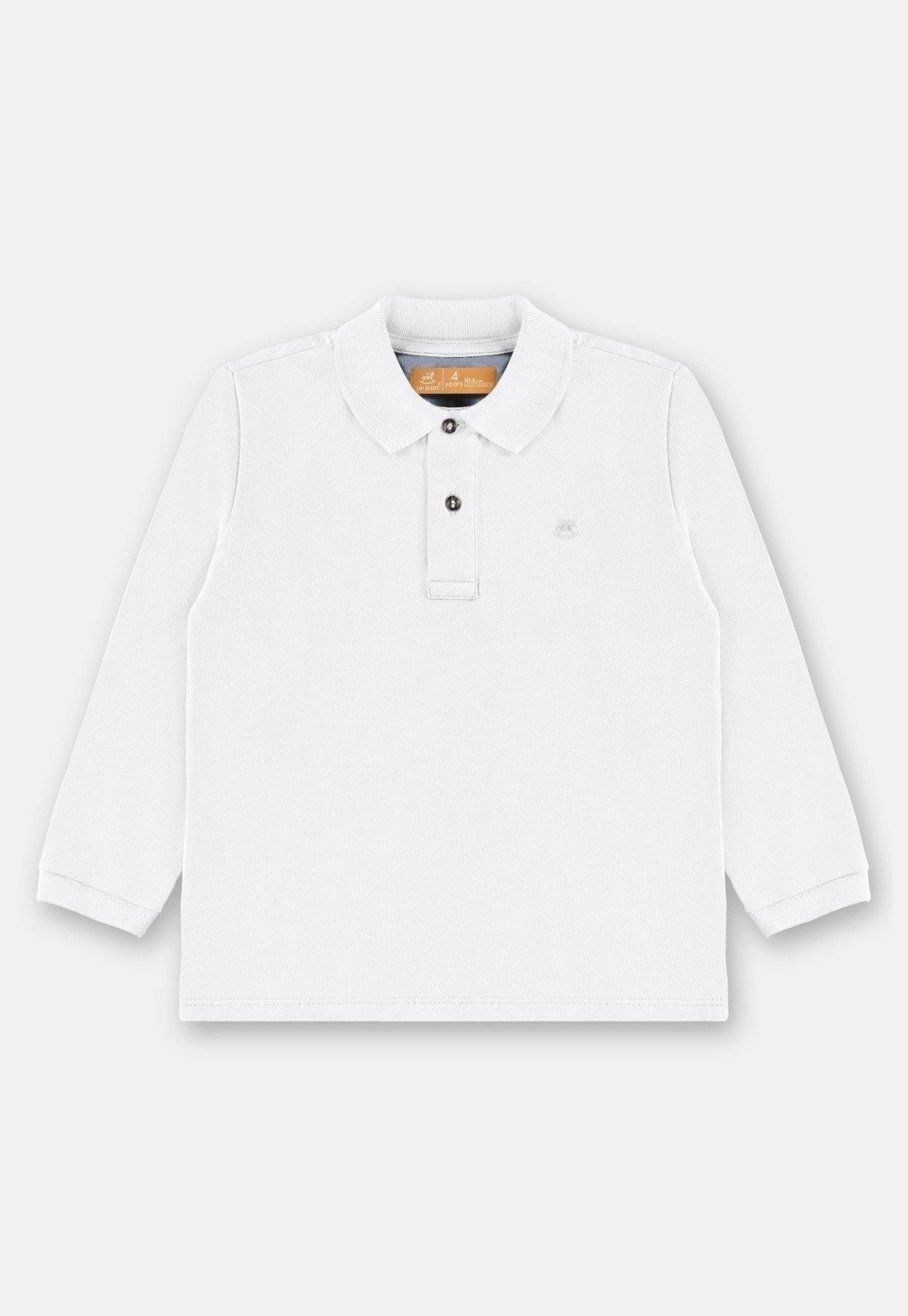 Infantil - Camisa Polo Masculina em Piquet Up Baby Branco