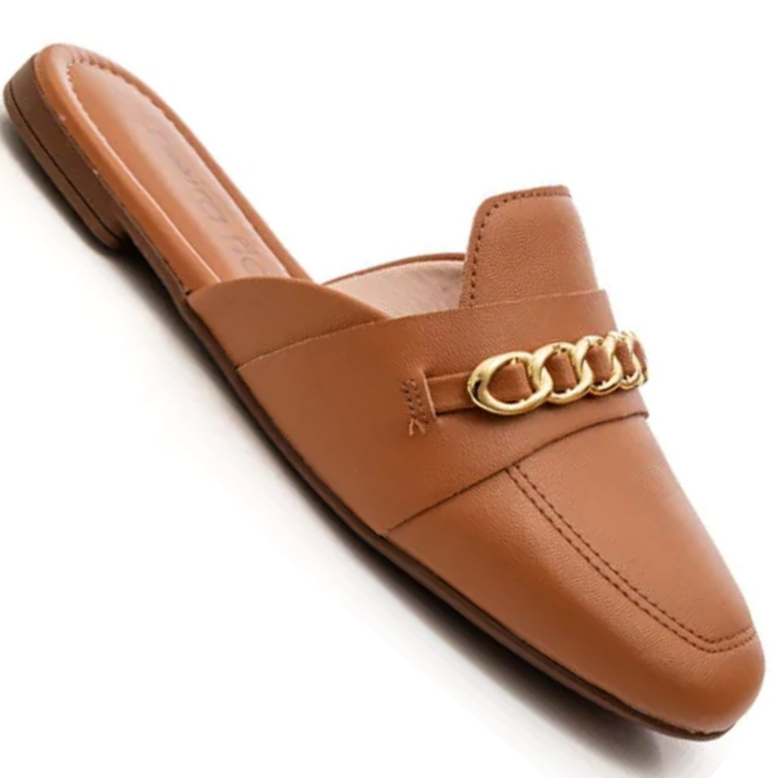 Vista 2 Sapato Mule Beira Rio 4323.108 Feminino BR SPORTS amarelo BR SPORTS amarelo
