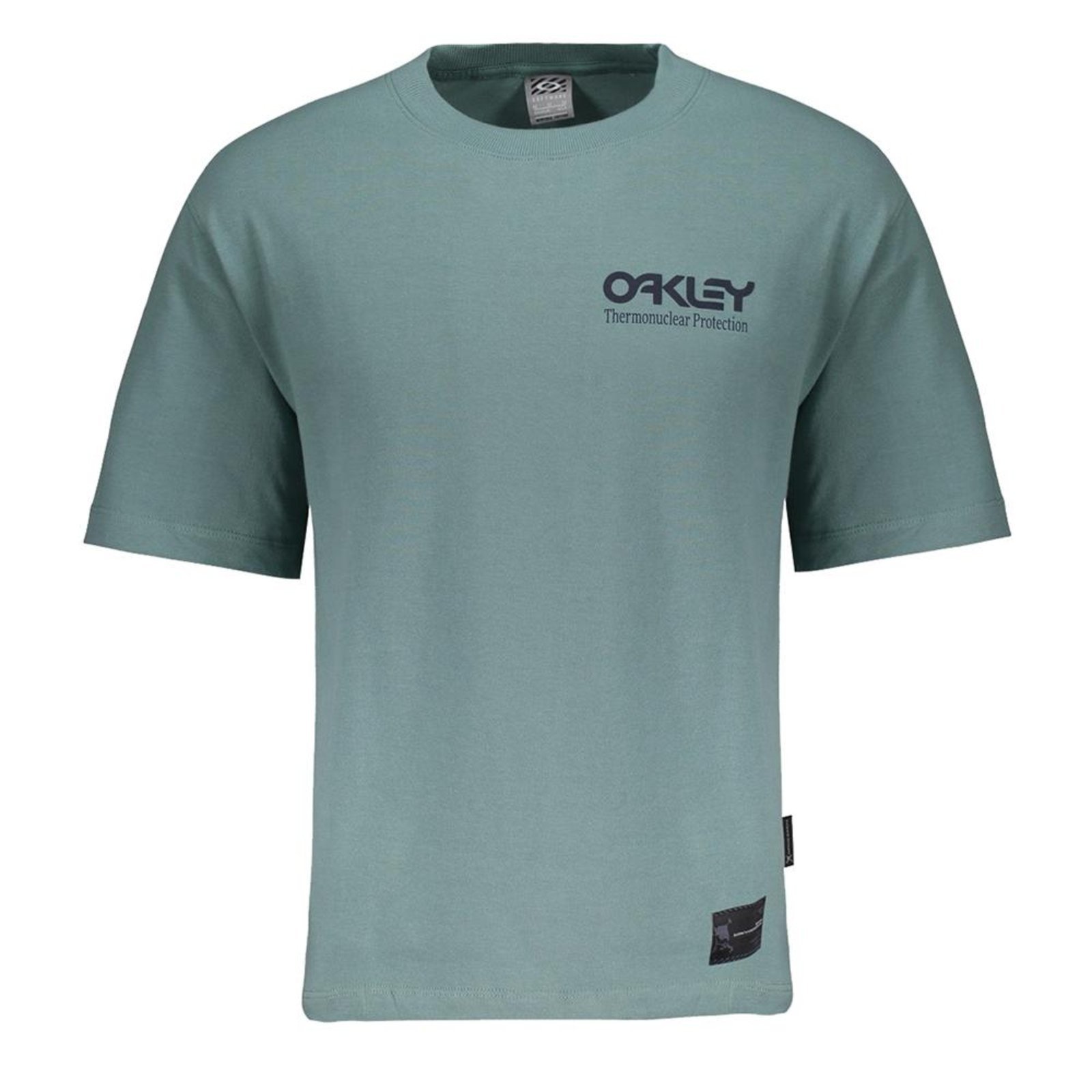 Camiseta Oakley Thermonuclear Logo SM26 Masculina Pacific