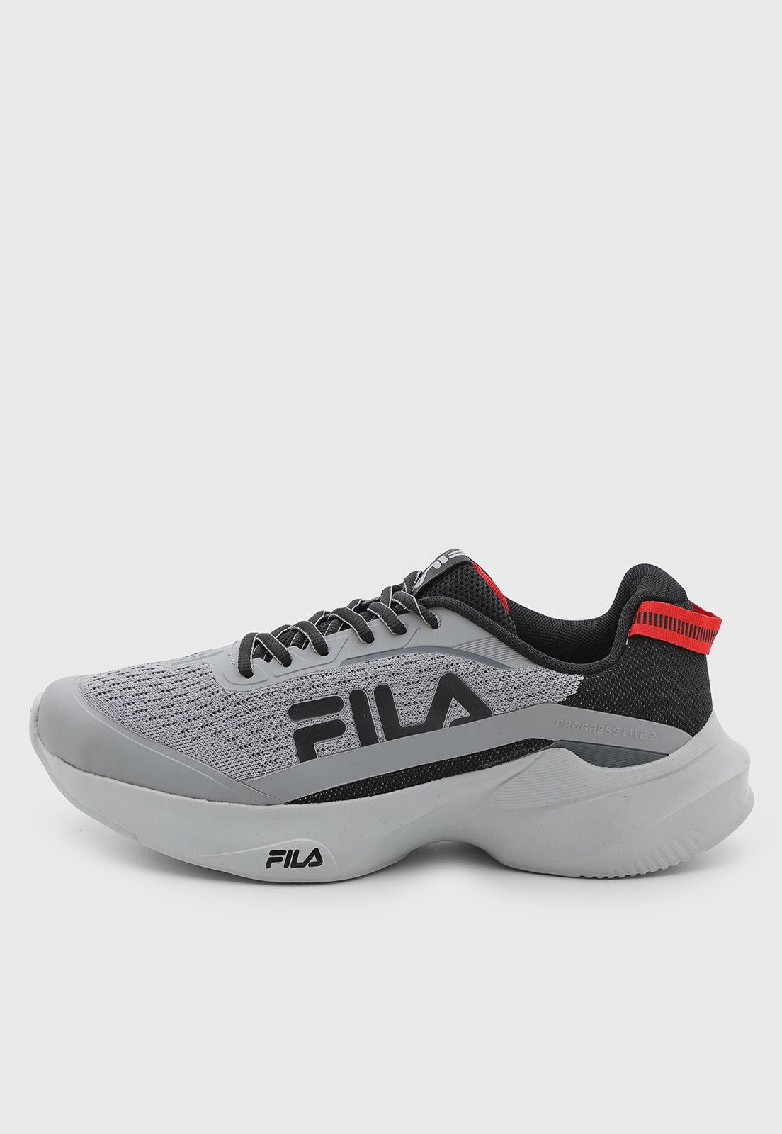 Tênis Masculino Fila Progress Lite 2 Cinza