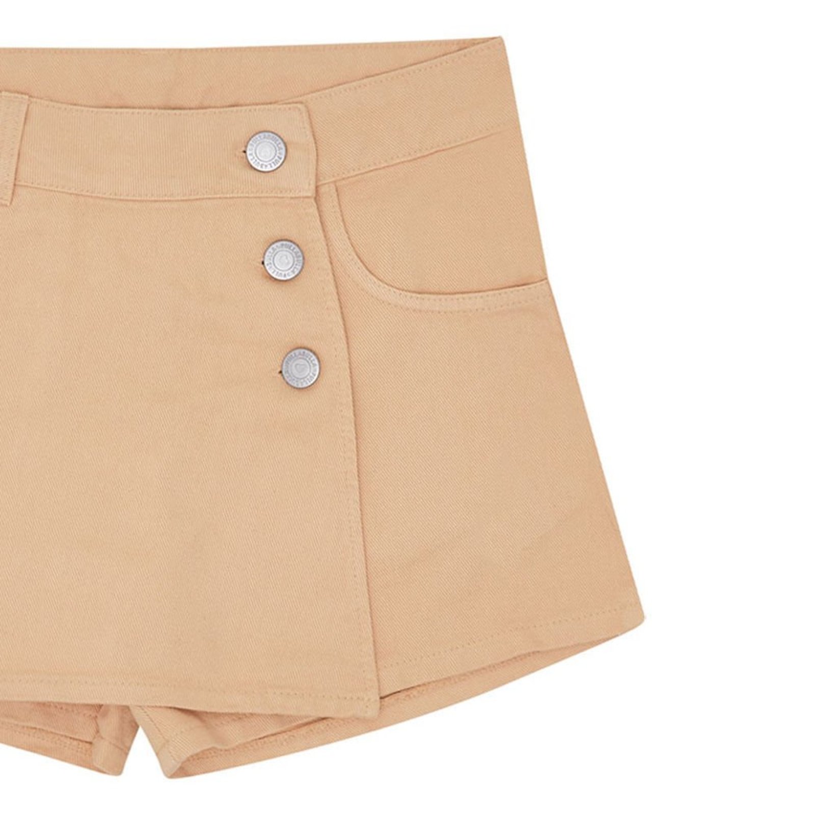 Infantil - Shorts Juvenil Menina - Avela - 48917-1288 Bege