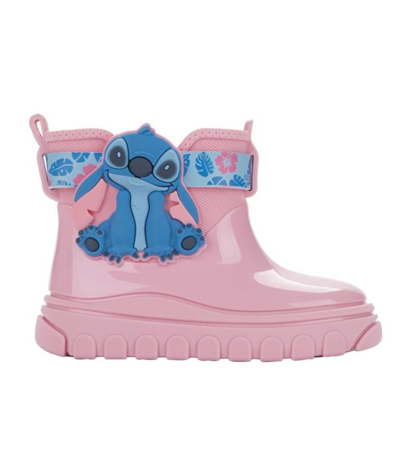 Infantil - Bota Galocha Grendene Disney Rain Colorful Rosa