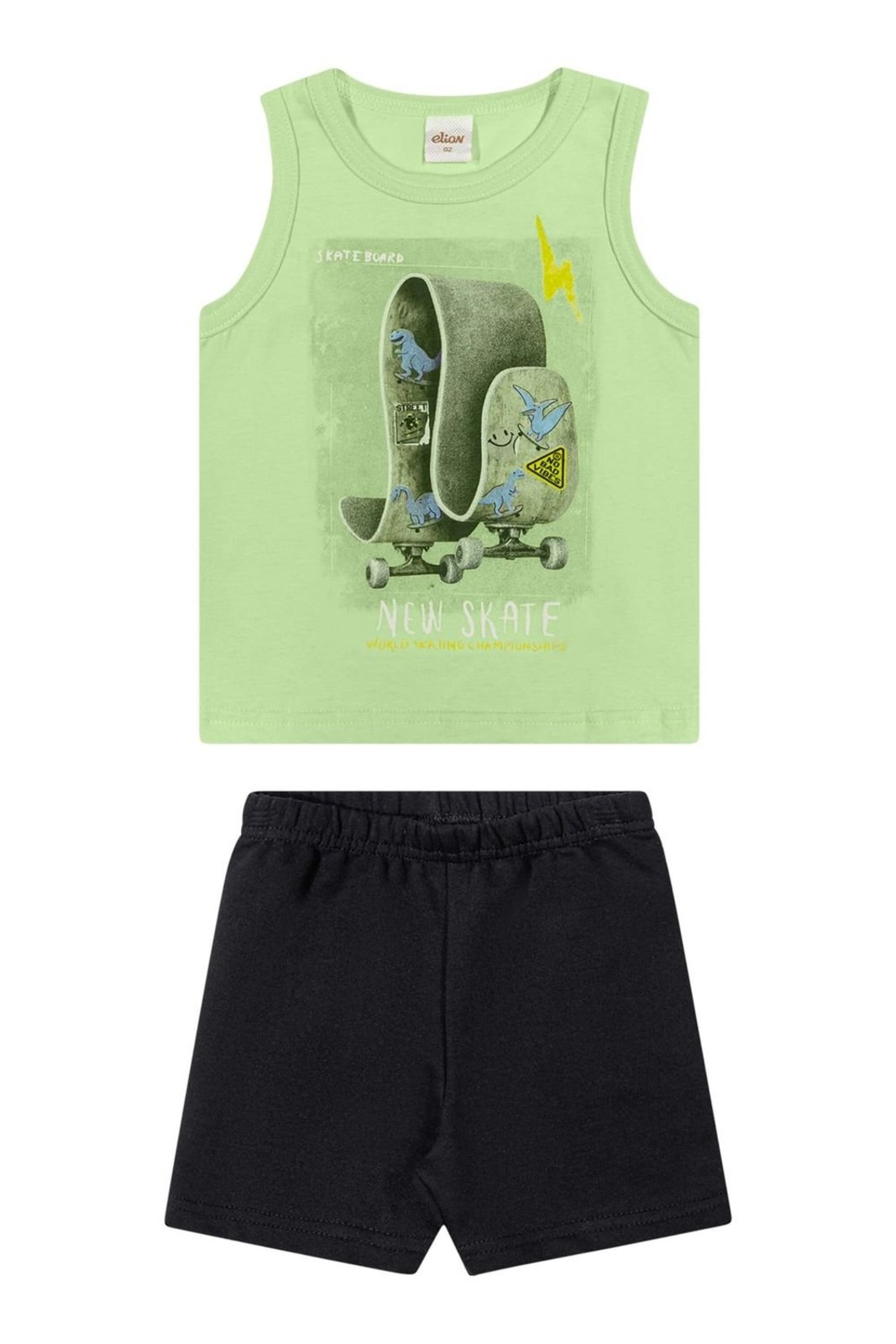 Infantil - Conjunto Menino Regata Sport Elian Verde