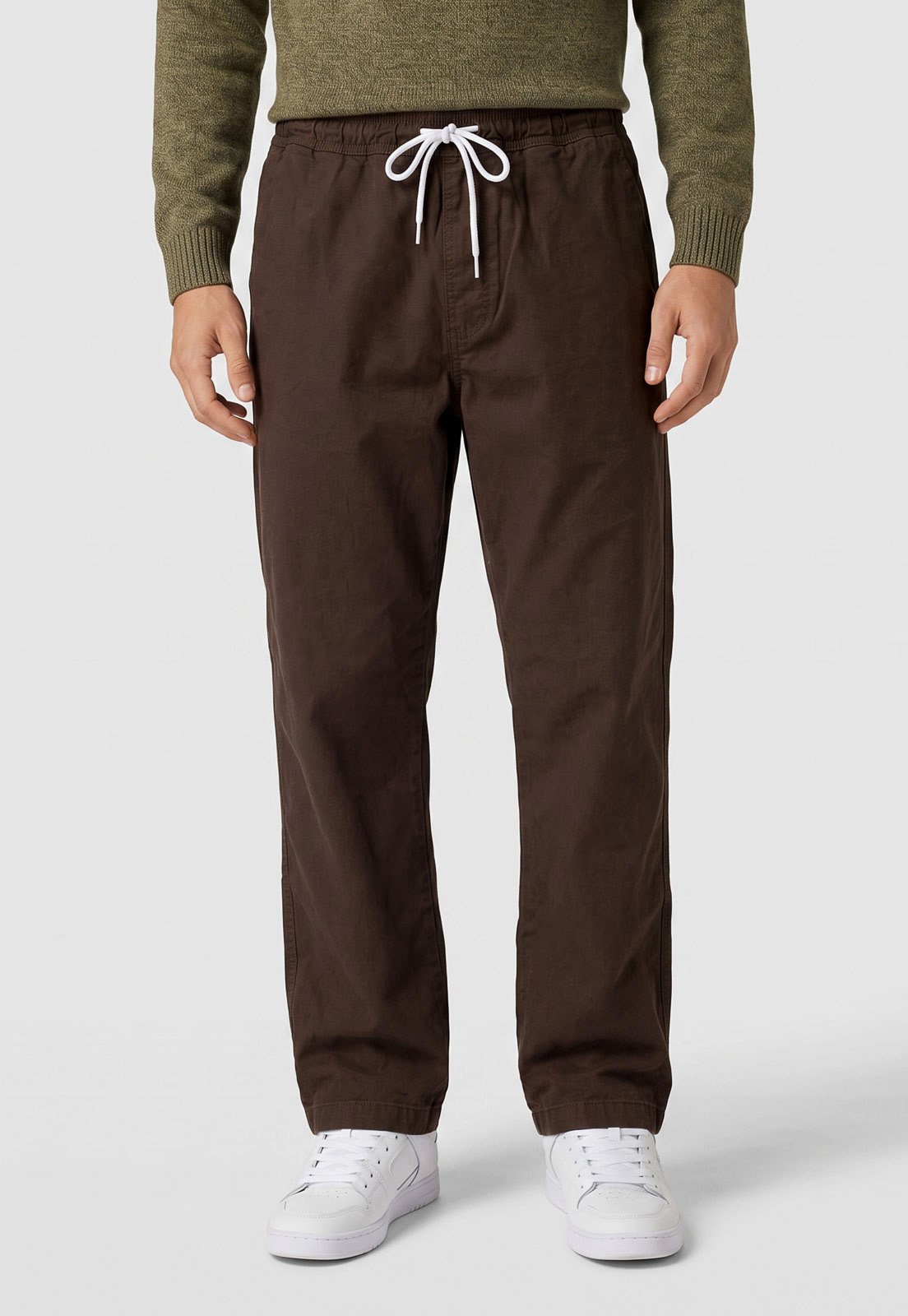 Calça Masculina DC Shoes Elastic Baggy Marrom
