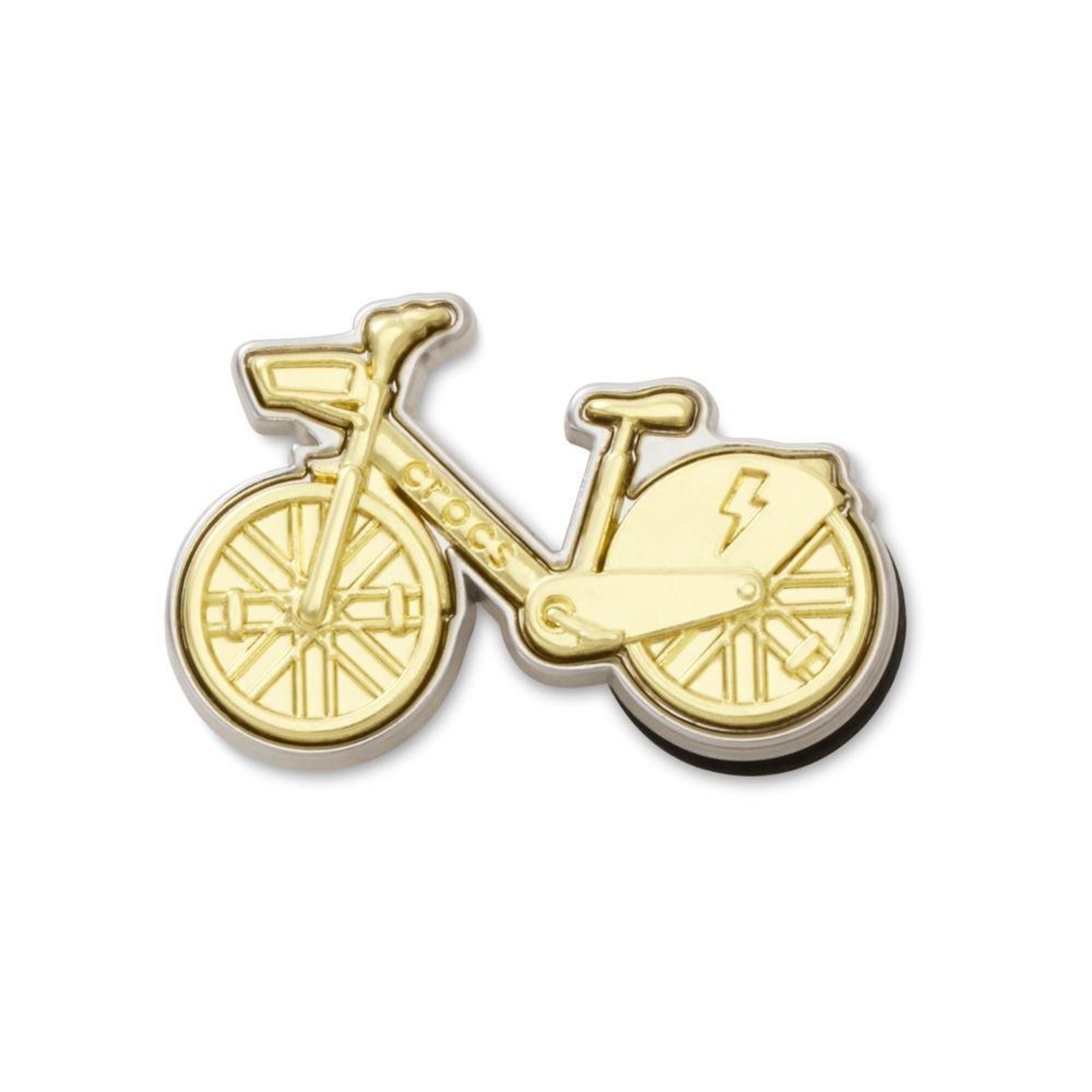 Infantil - Jibbitz™ Bicicleta da Cidade Dourada Única Unico
