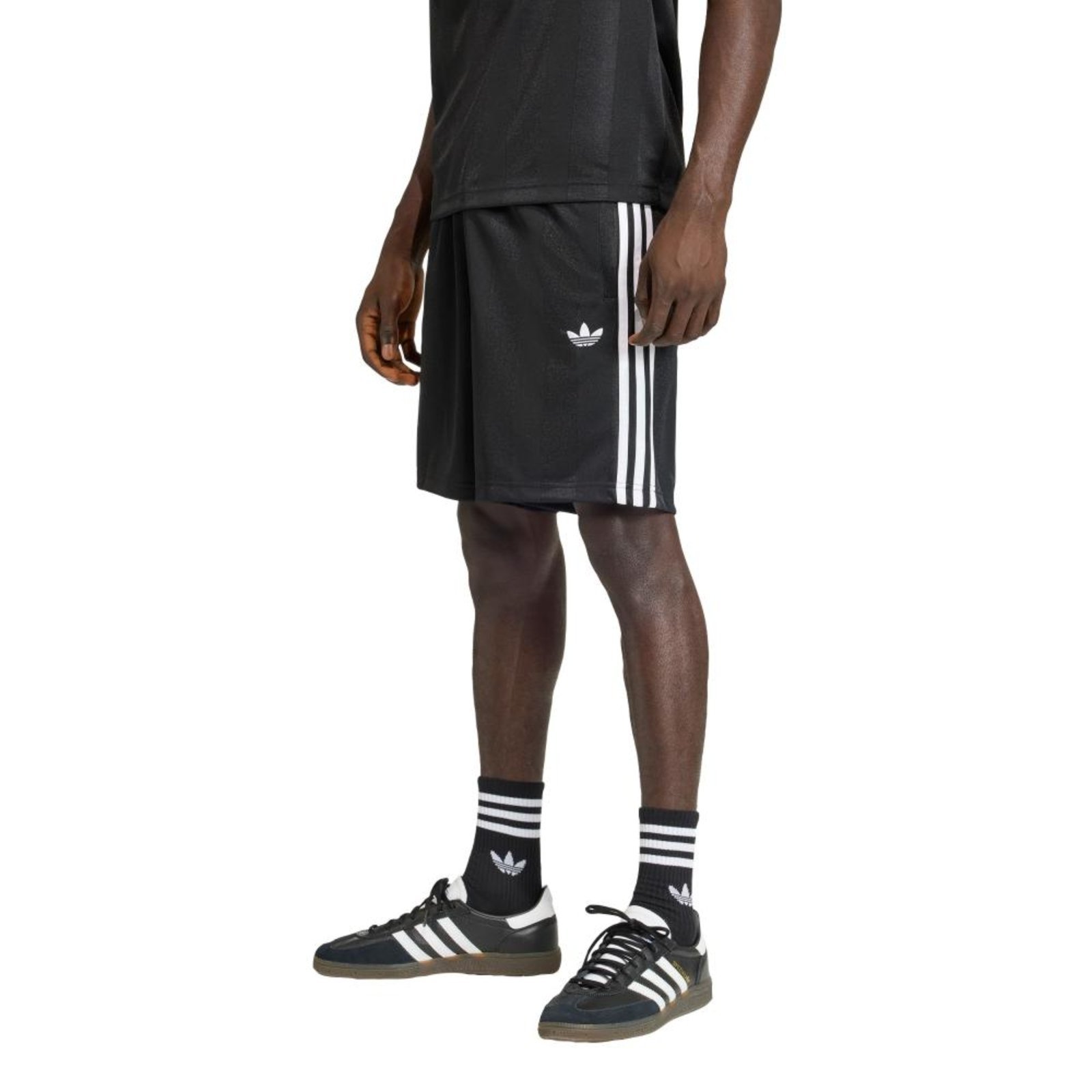 SHORTS 3-STRIPES LOOSE ENGINEERED adidas Originals Preto
