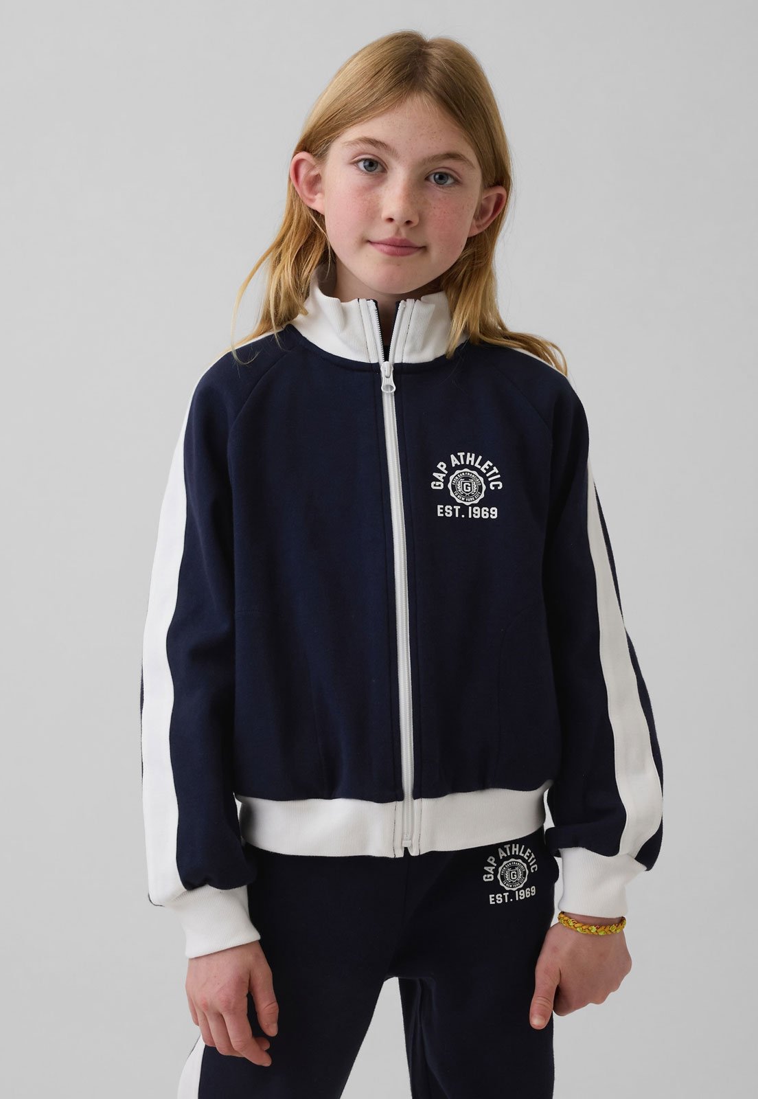 Infantil - Jaqueta GAP Athletic Gola Alta Azul Marinho