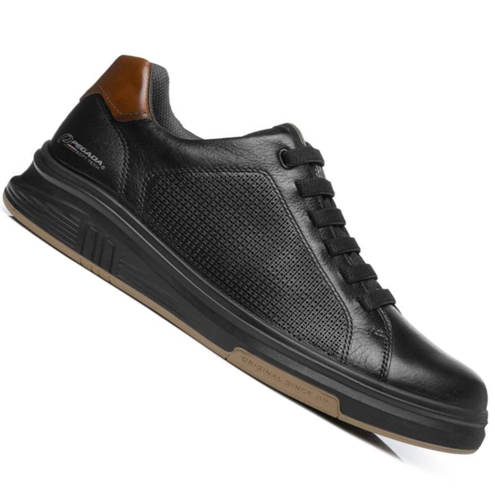 Vista 2 Sapatenis Pegada 112301 Masculino BR SPORTS preto BR SPORTS preto