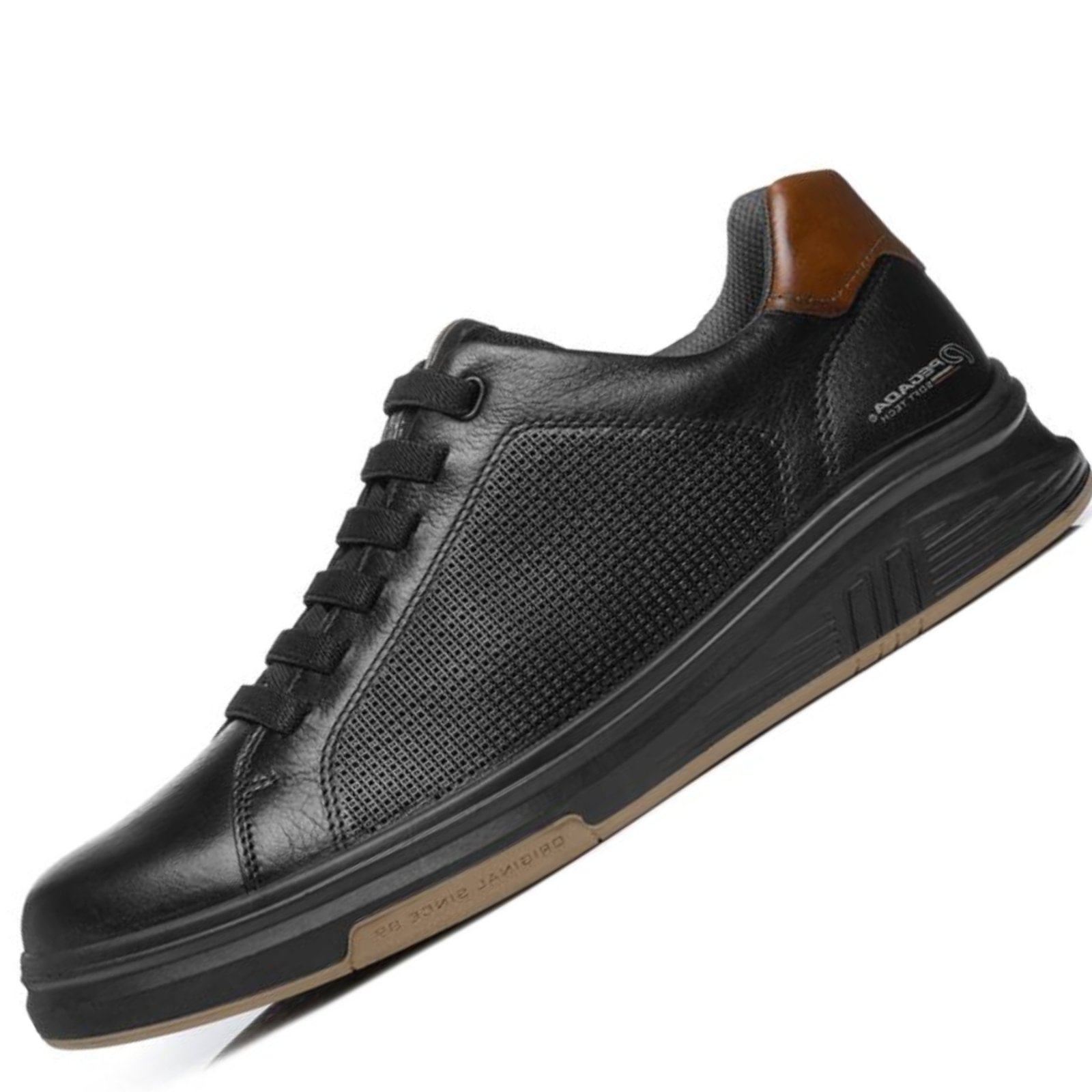 Vista 3 Sapatenis Pegada 112301 Masculino BR SPORTS preto BR SPORTS preto
