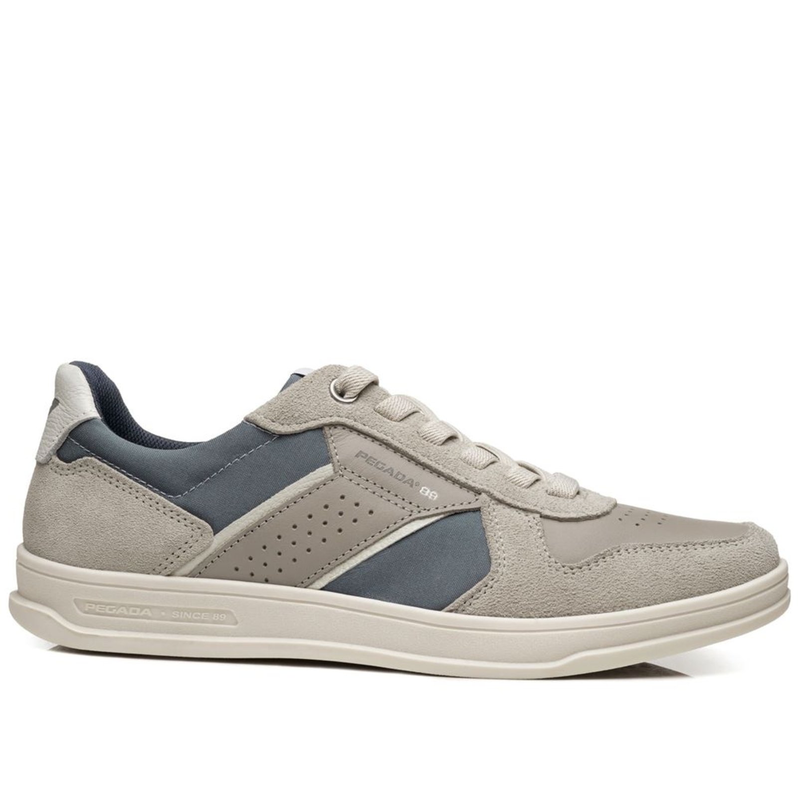 Tênis Casual Pegada Masculino em Couro Latte 113601-03 Tênis Casual Pegada Masculino em Couro Latte 113601-03 41