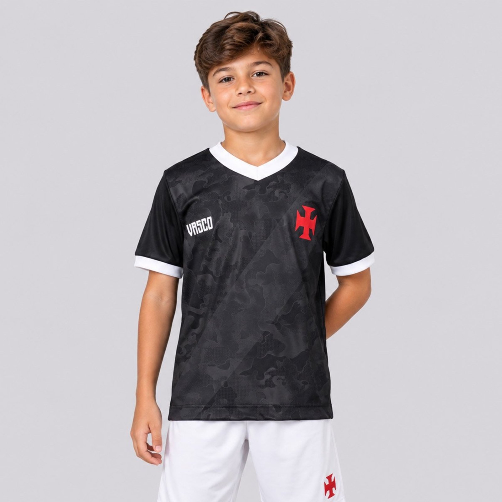 Camisa Vasco Mexer Preta