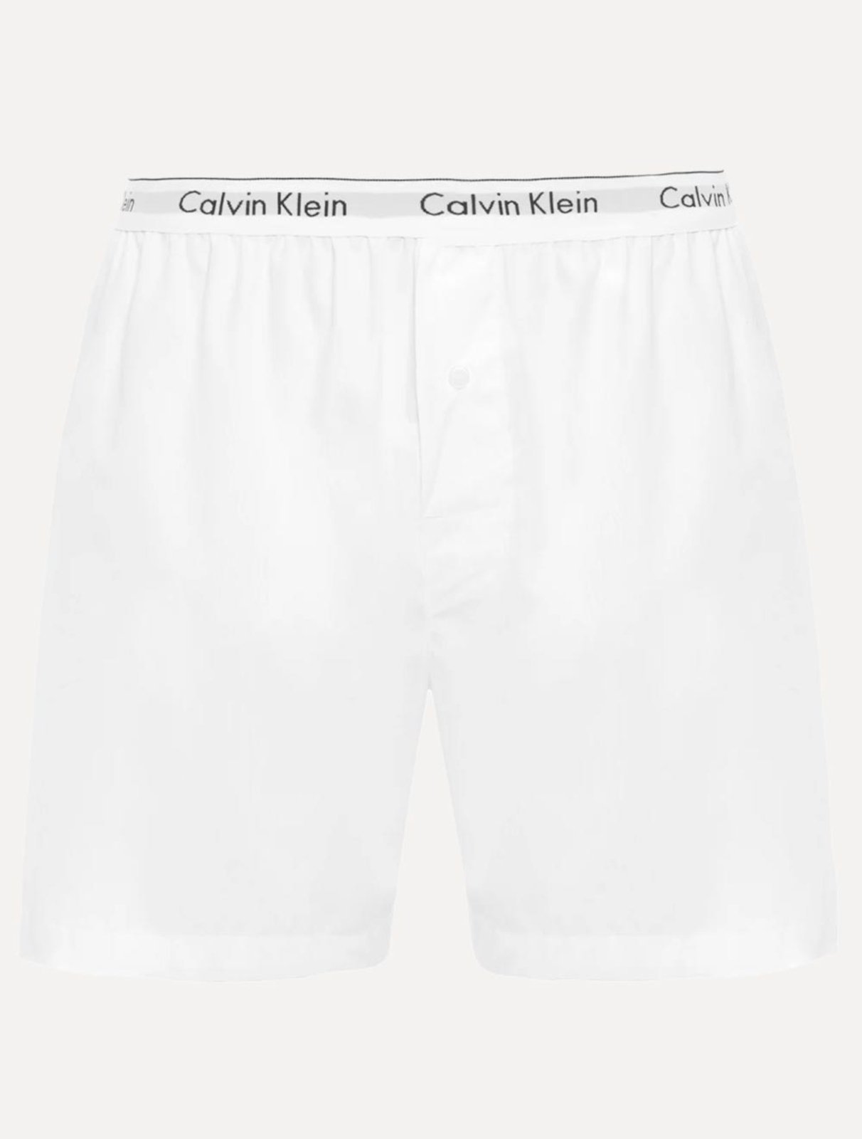 Cueca Calvin Klein Samba Canção Tricoline Branca