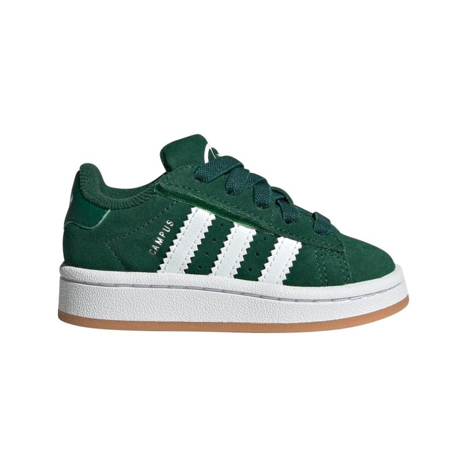 Infantil - Tênis com Fecho de Conforto e Cadarços Elásticos Campus 00s adidas Originals Verde