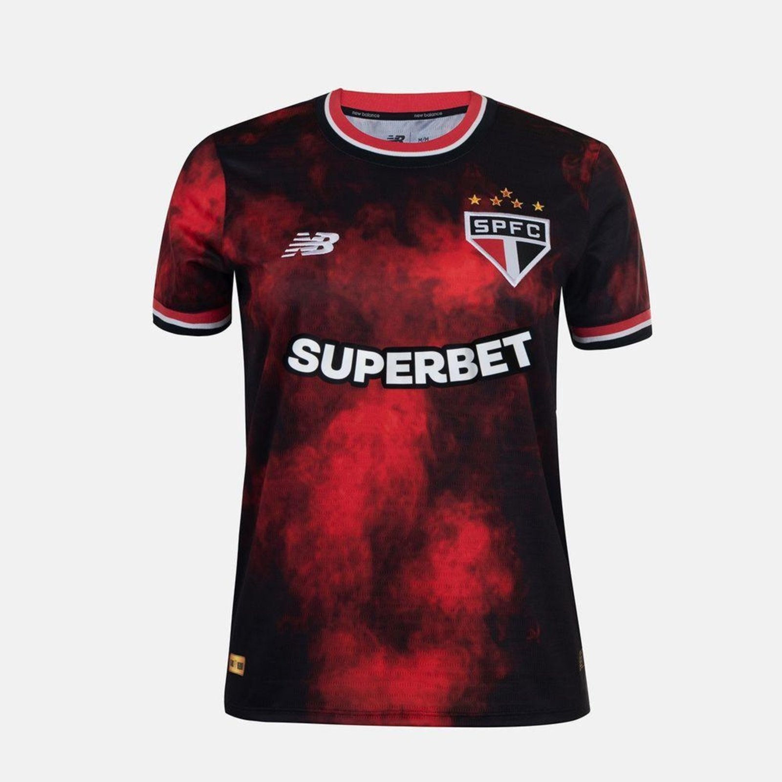 Camisa New Balance Comemorativa Spfc 2024 Torcedor C/P Masculina