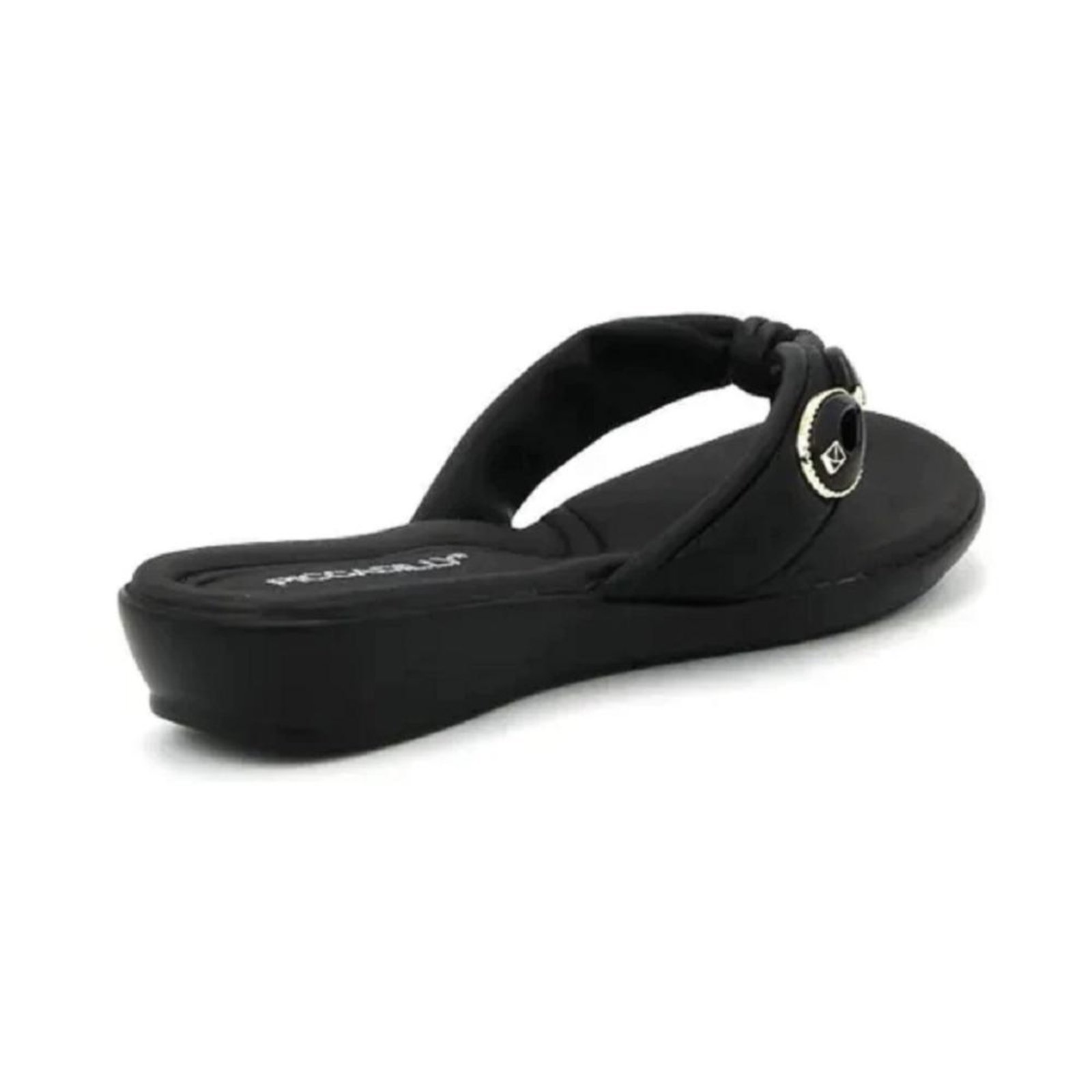 Tamanco Salto Rasteiro Piccadilly 500372 Preto