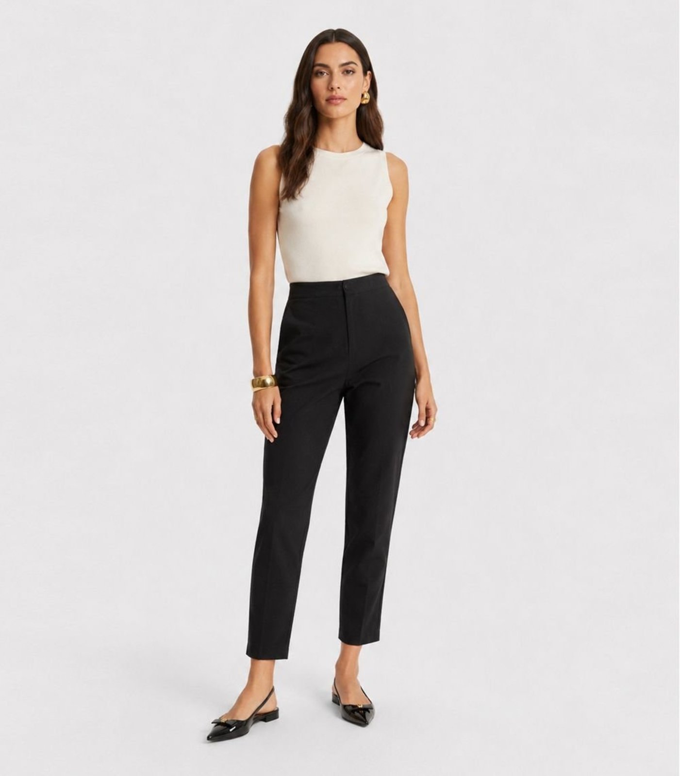 Calça Feminina Em Alfaiataria Verena Endless Preto