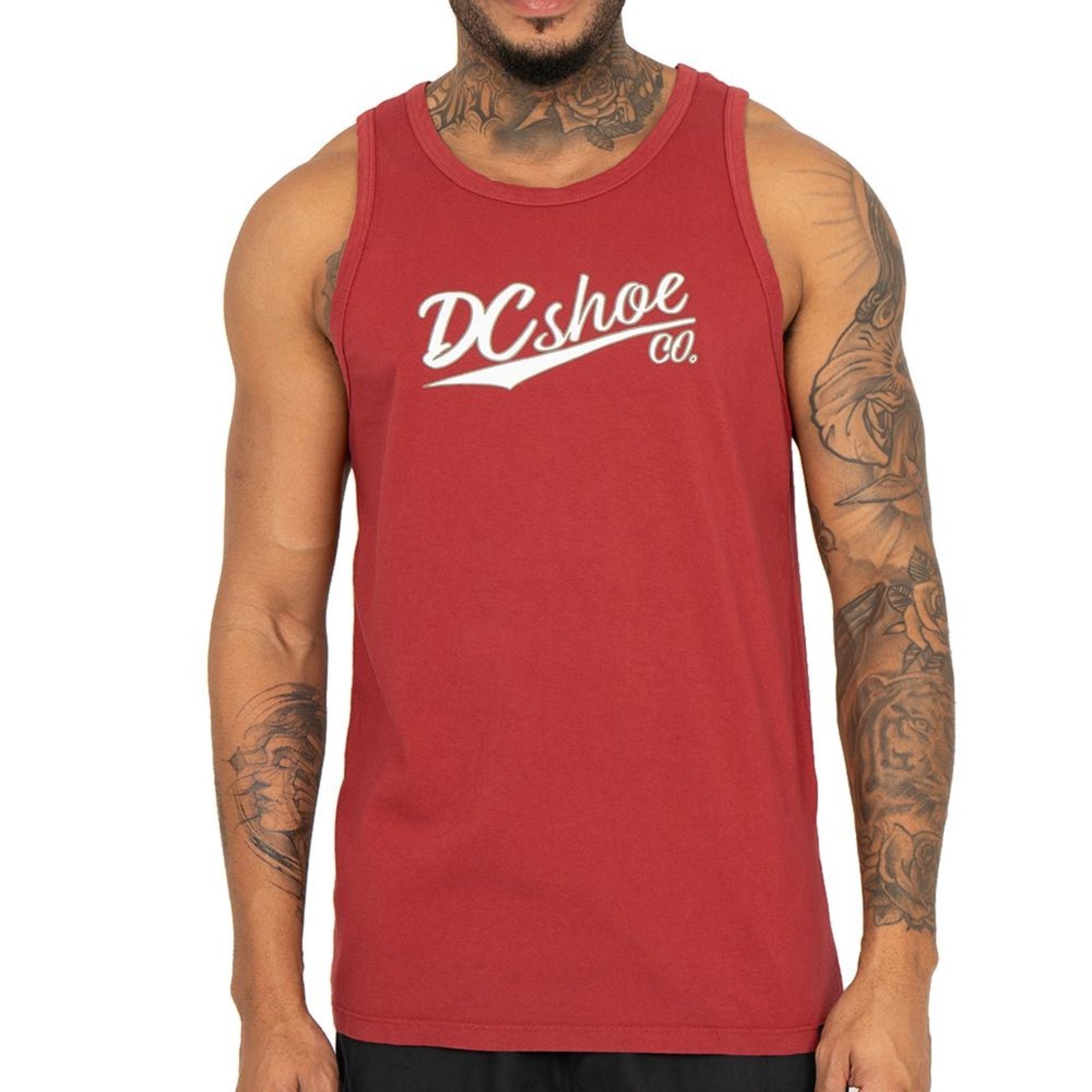 Regata DC Shoes Substitute SM26 Masculina Vermelho