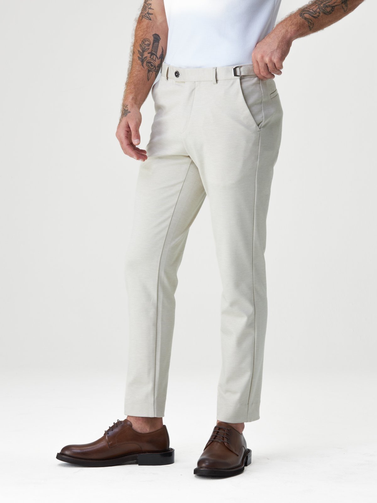 Calça Alfaiataria Allure Bege