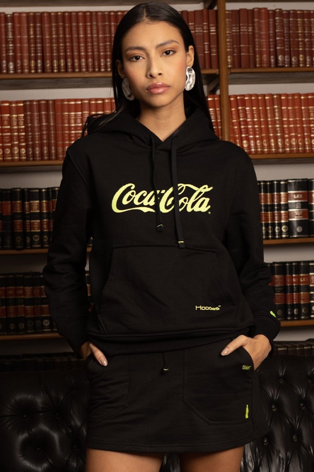 Moletom com Capuz Bratcore Coca-Cola