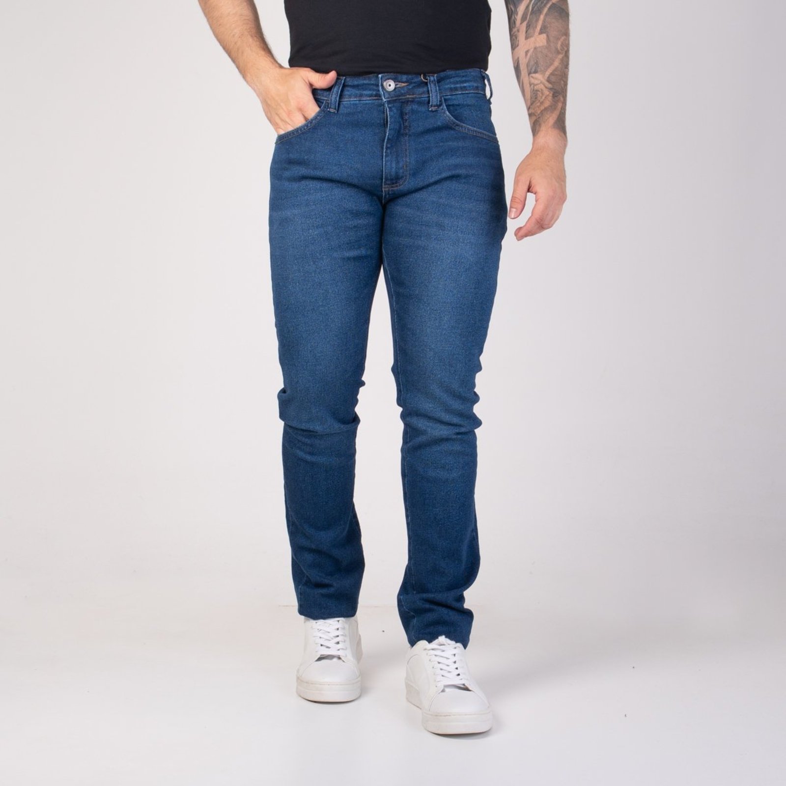Calça Jeans Forum Paul Slim Azul Índigo
