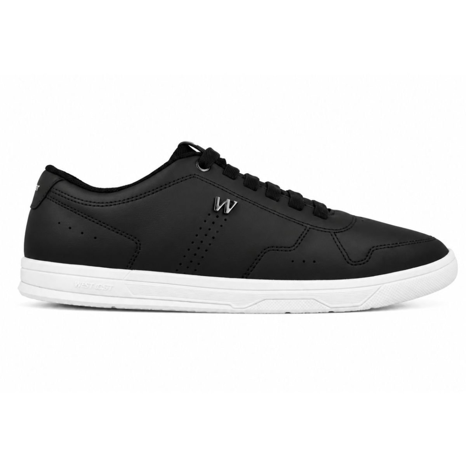 Tênis West Coast San Diego WC 126 Masculino Casual Preto Branco
