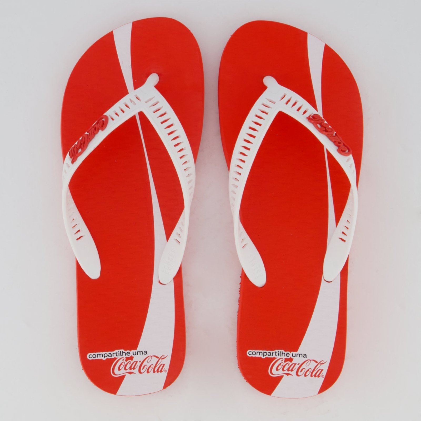 Chinelo Coca Cola Share A Coke Vermelho