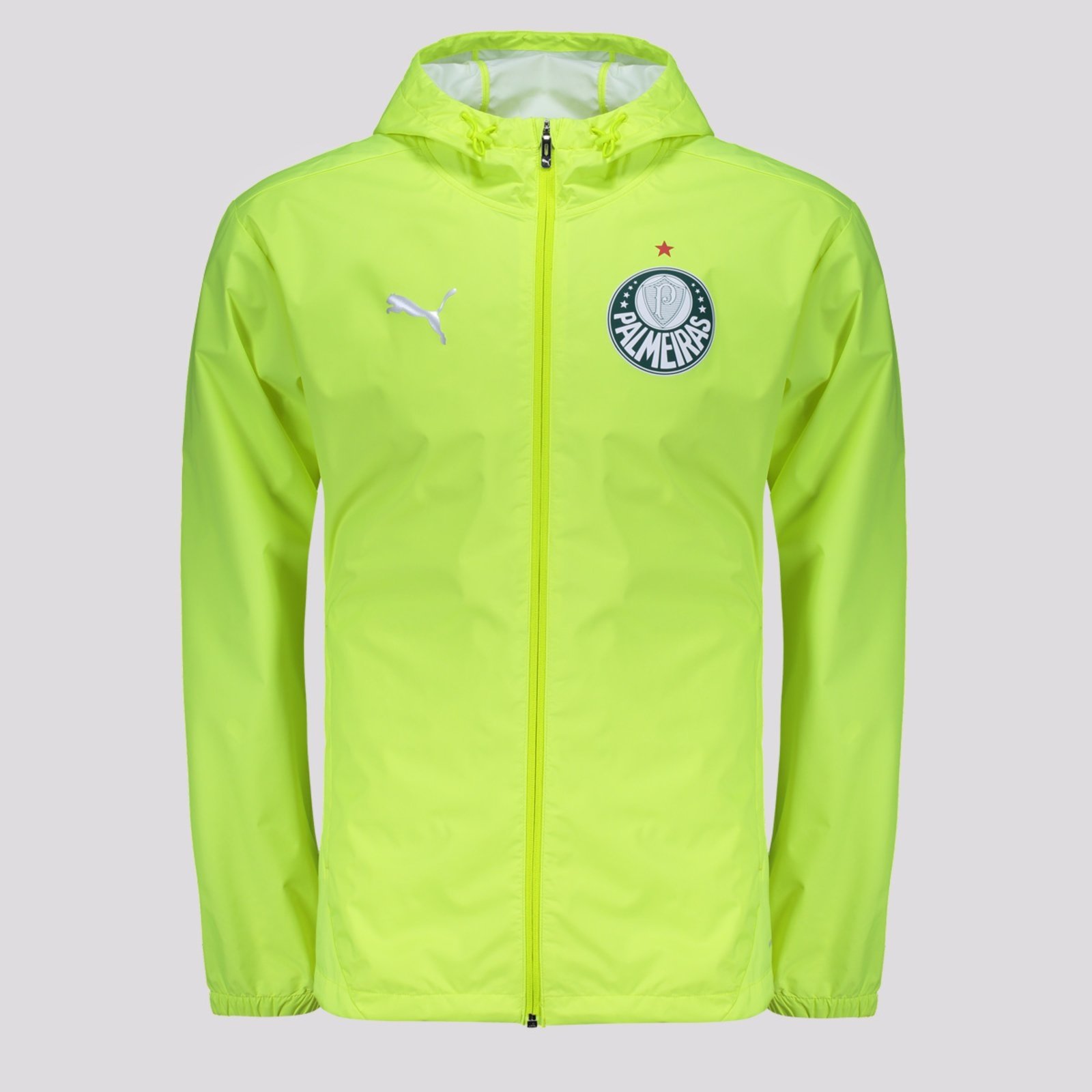 Jaqueta Puma Palmeiras Corta Vento Treino 2025 Verde