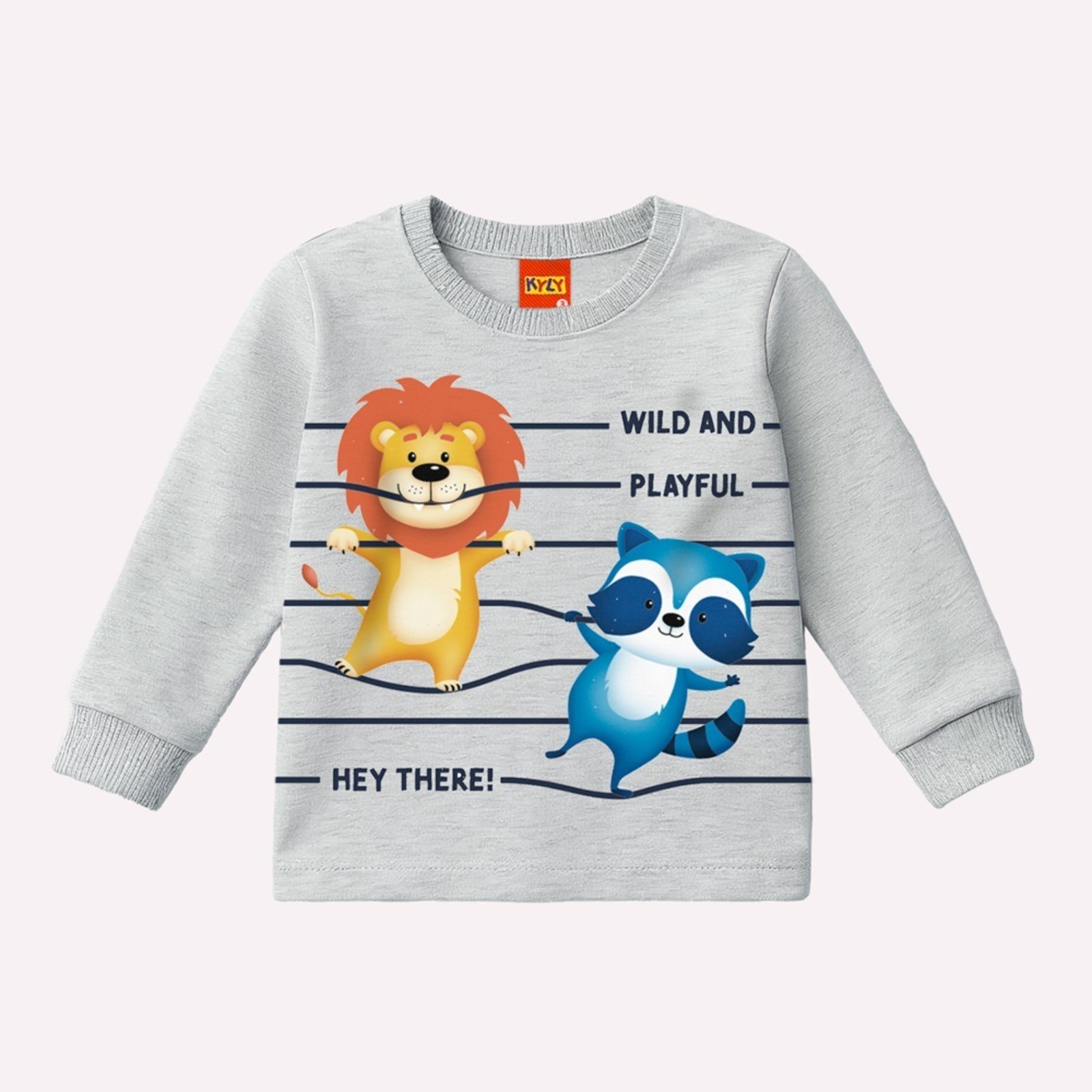 Infantil - Camiseta Menino Animais Kyly