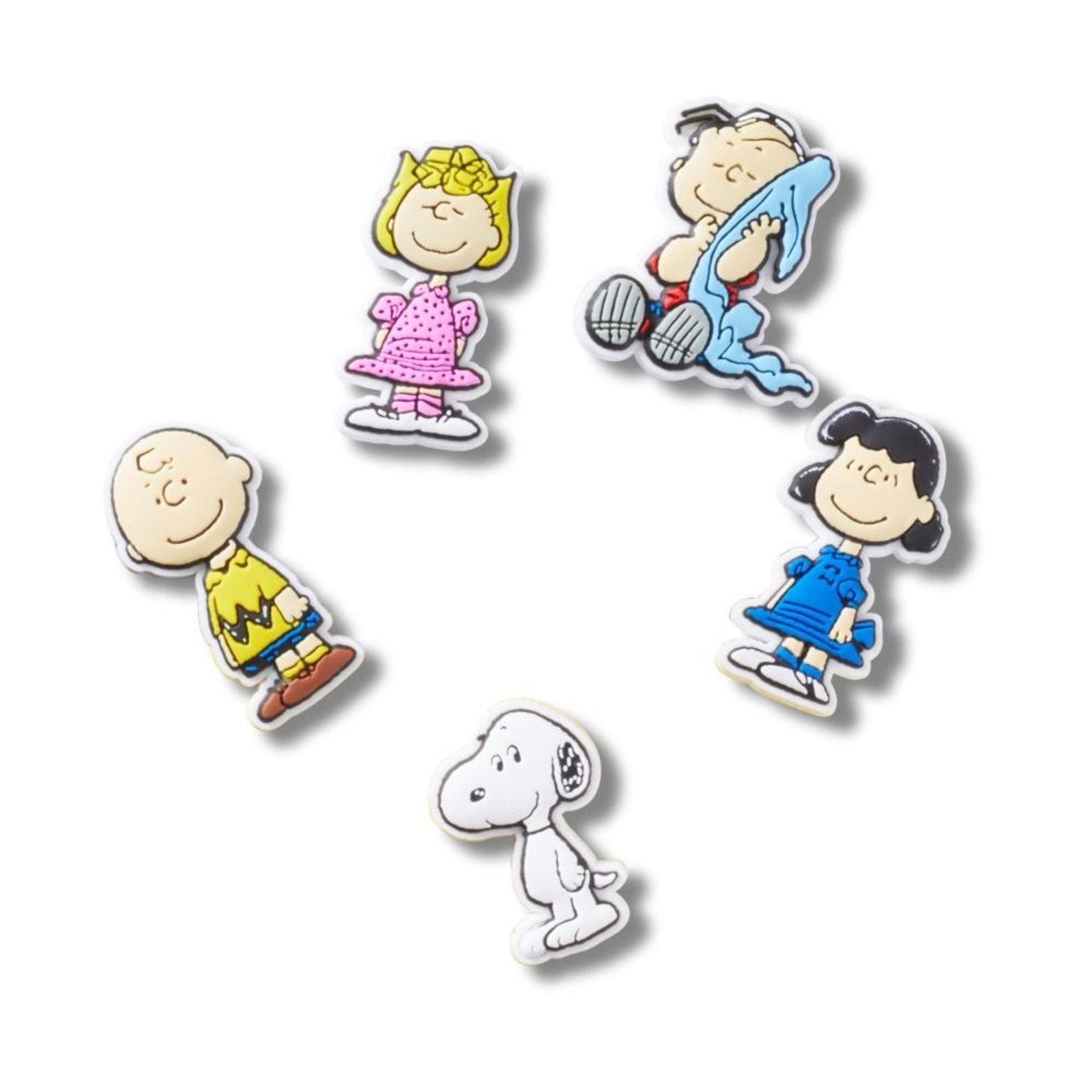 Vista 2 Infantil - Jibbitz™ Peanuts II Pack com 5 Peças Crocs branco
