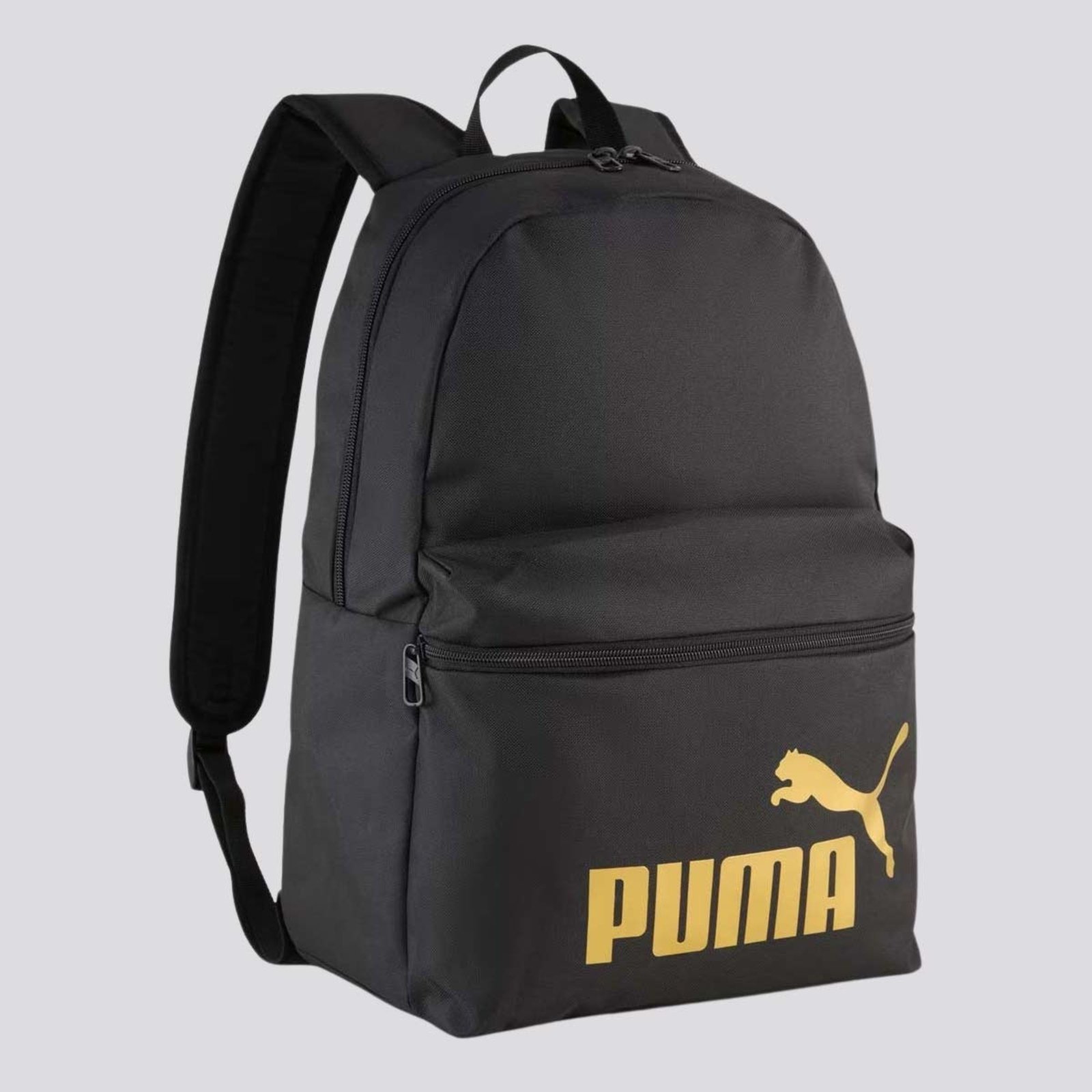 Mochila Puma Phase Preta e Dourada