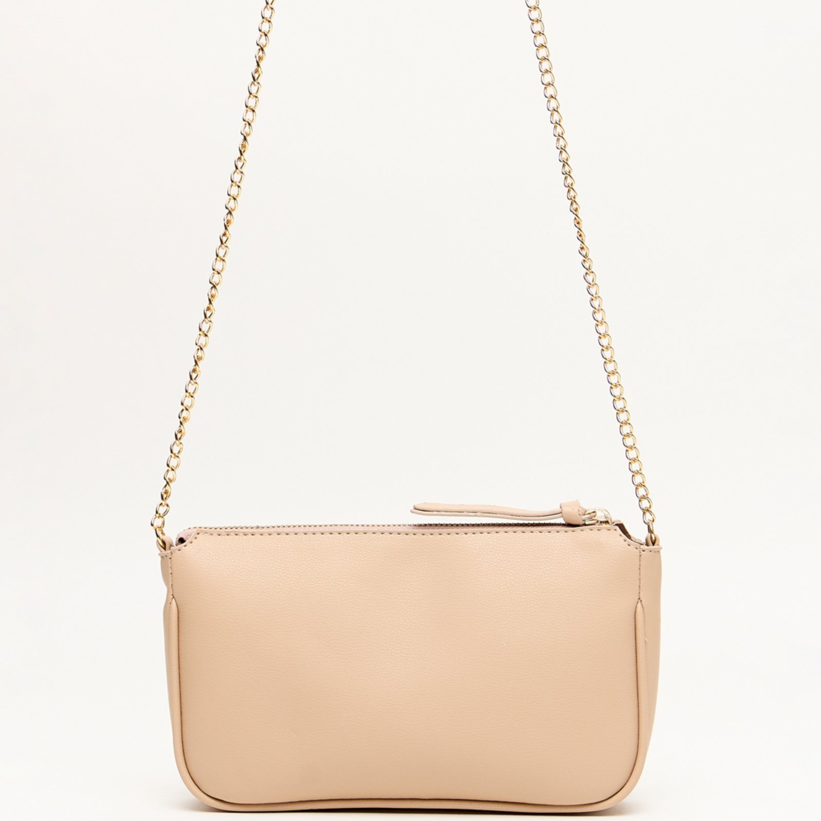 Vista 3 Bolsa Crossbody Lança Perfume Metal Ve25 Feminino bege Lança Perfume bege
