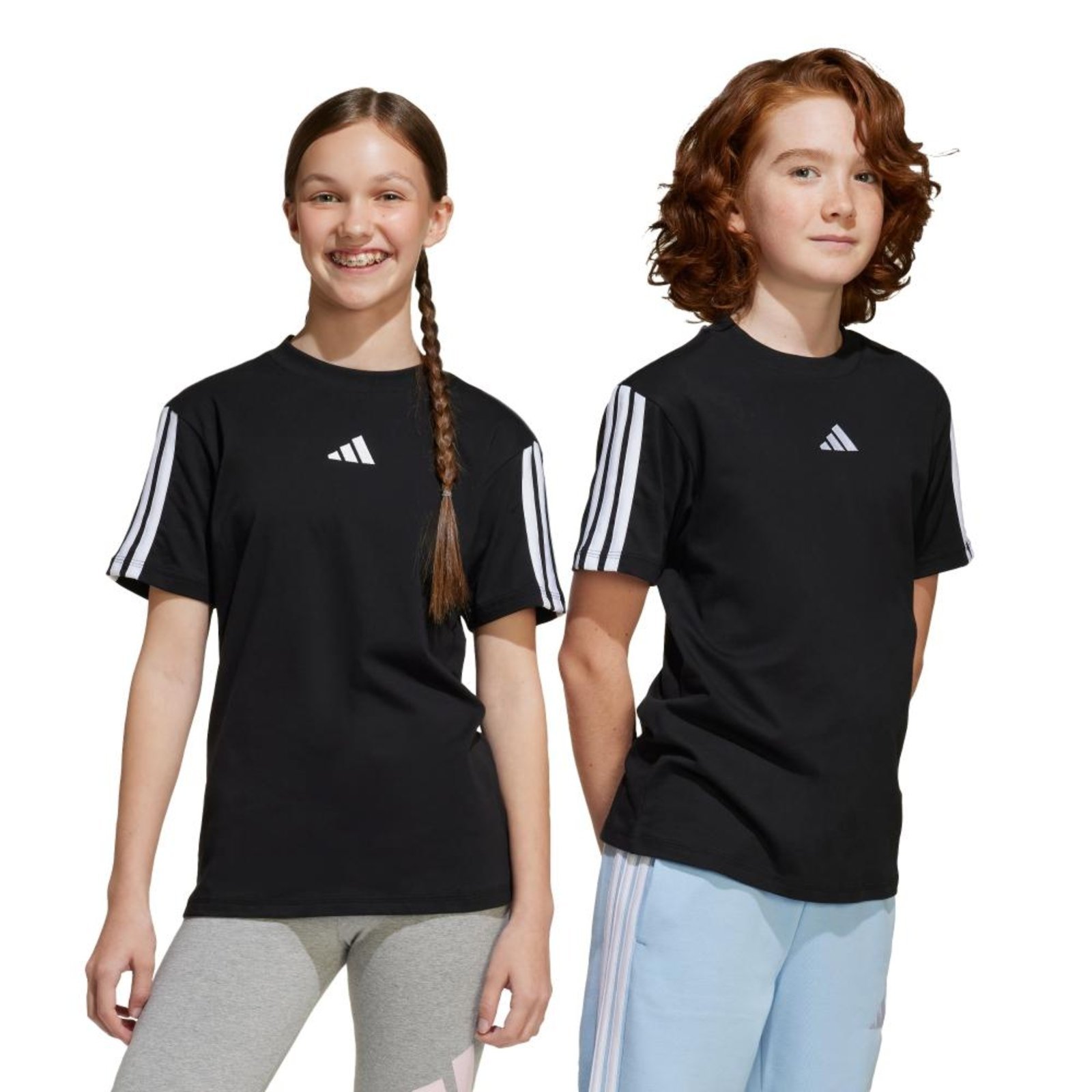 Camiseta Essentials Adidas Sportswear Preto - Miniatura 3