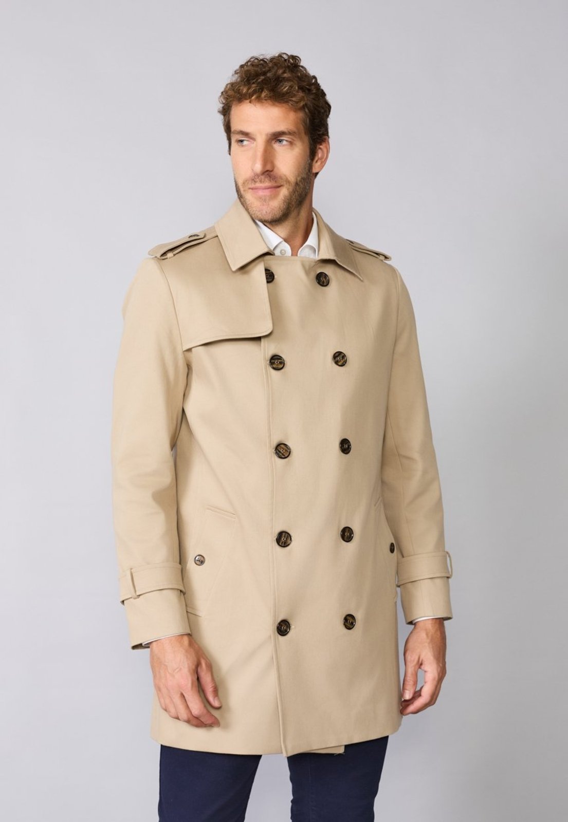 Trench St. James Bege Escuro