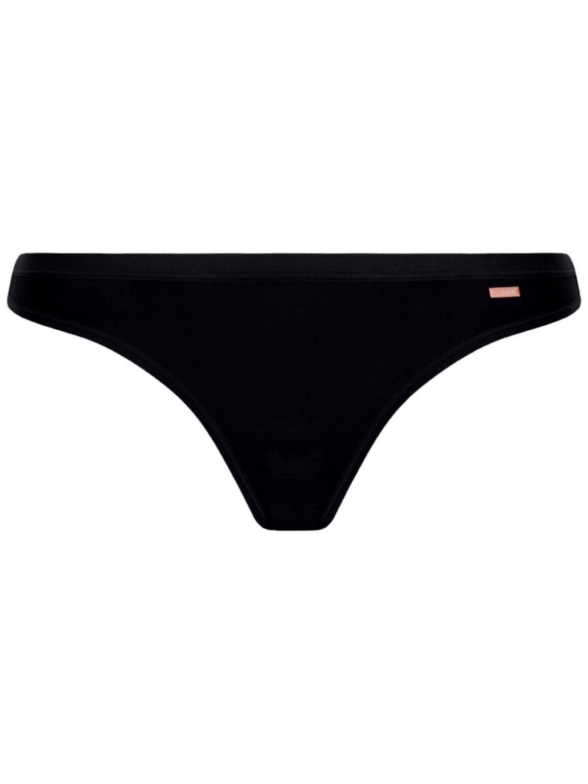 Vista 3 Kit com 2 Calcinhas Tanga Loba 4 Lupo preto Lupo preto
