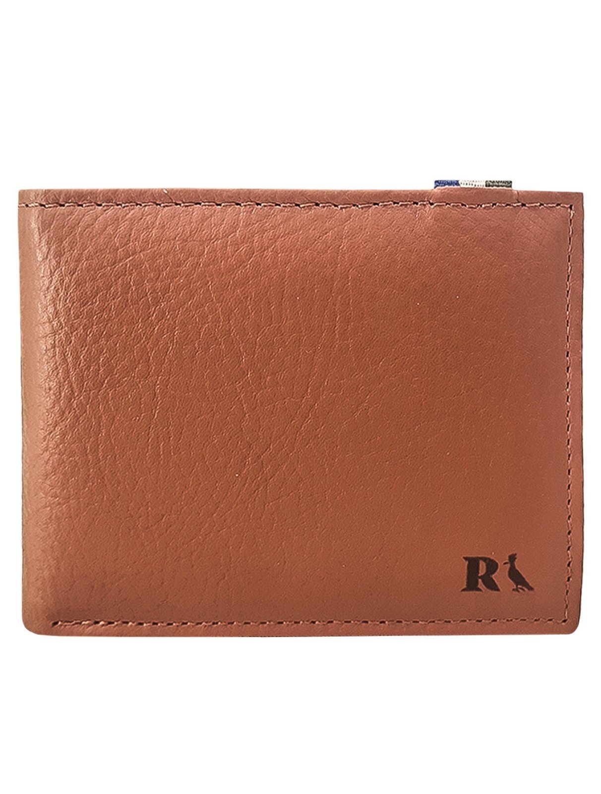 Carteira Reserva Masculina Couro Columbia Caramelo