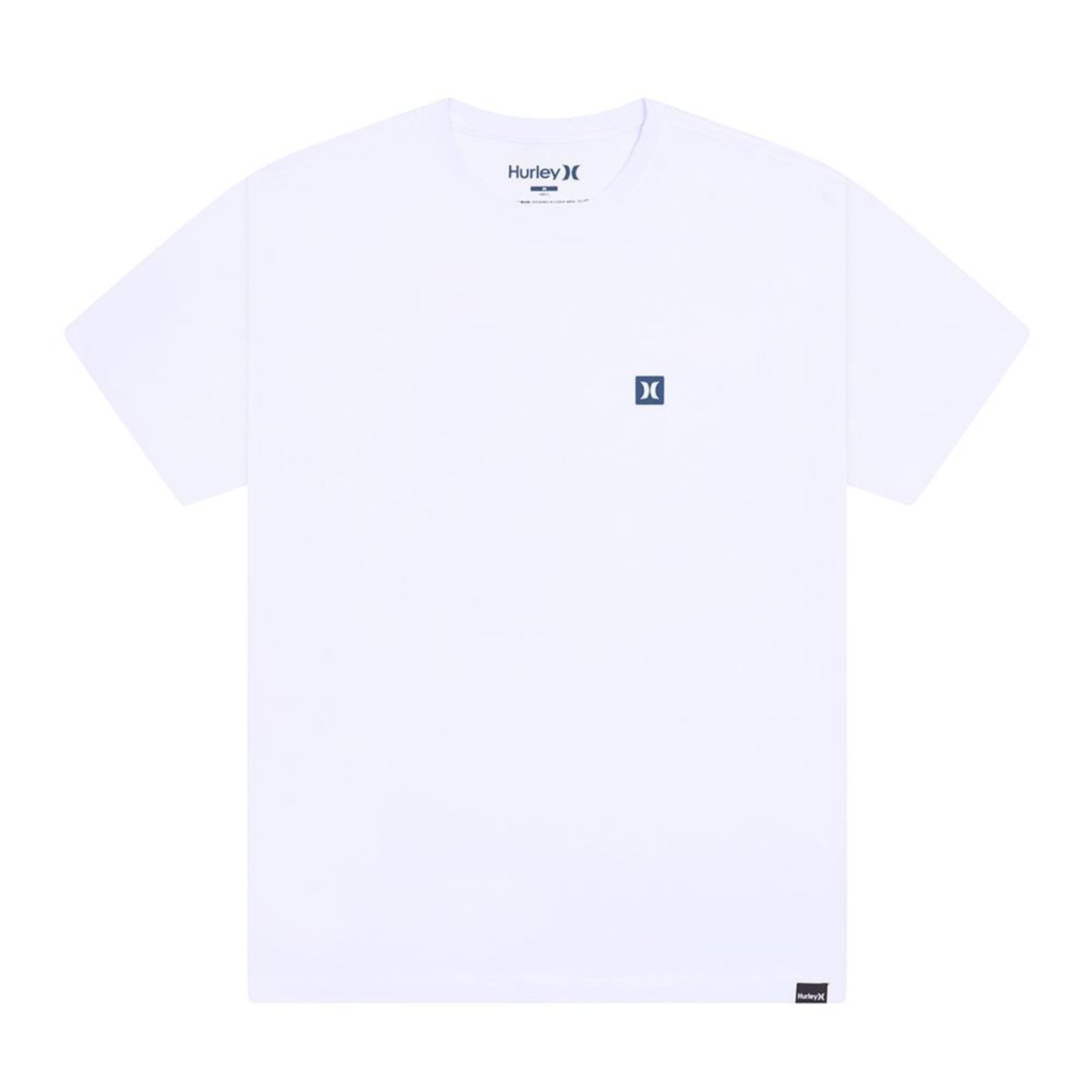 Camiseta Hurley Mini Icon II SM26 Masculina Branco