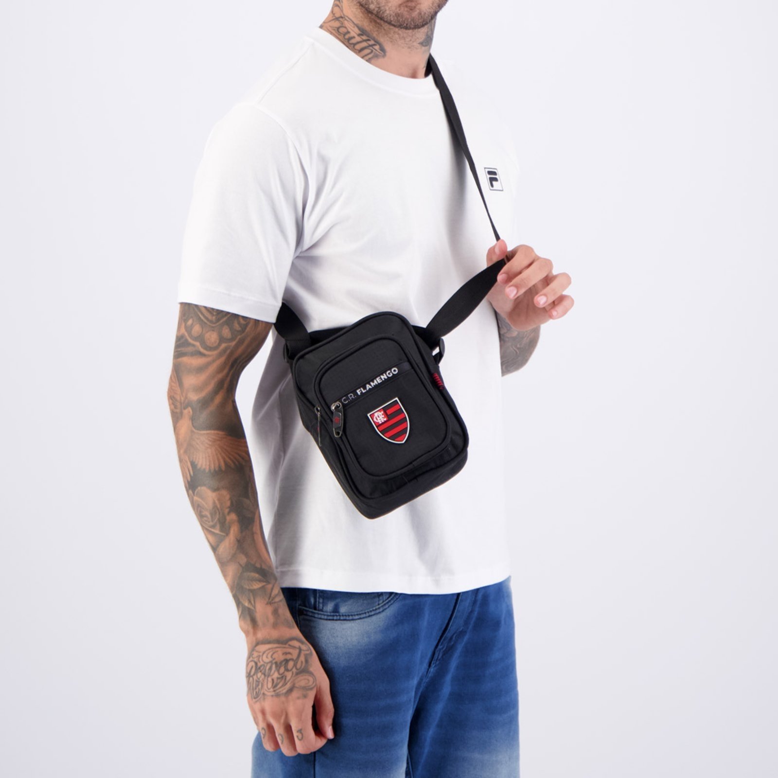 Vista 2 Shoulder Bag Flamengo Preta Xeryus preto Xeryus preto