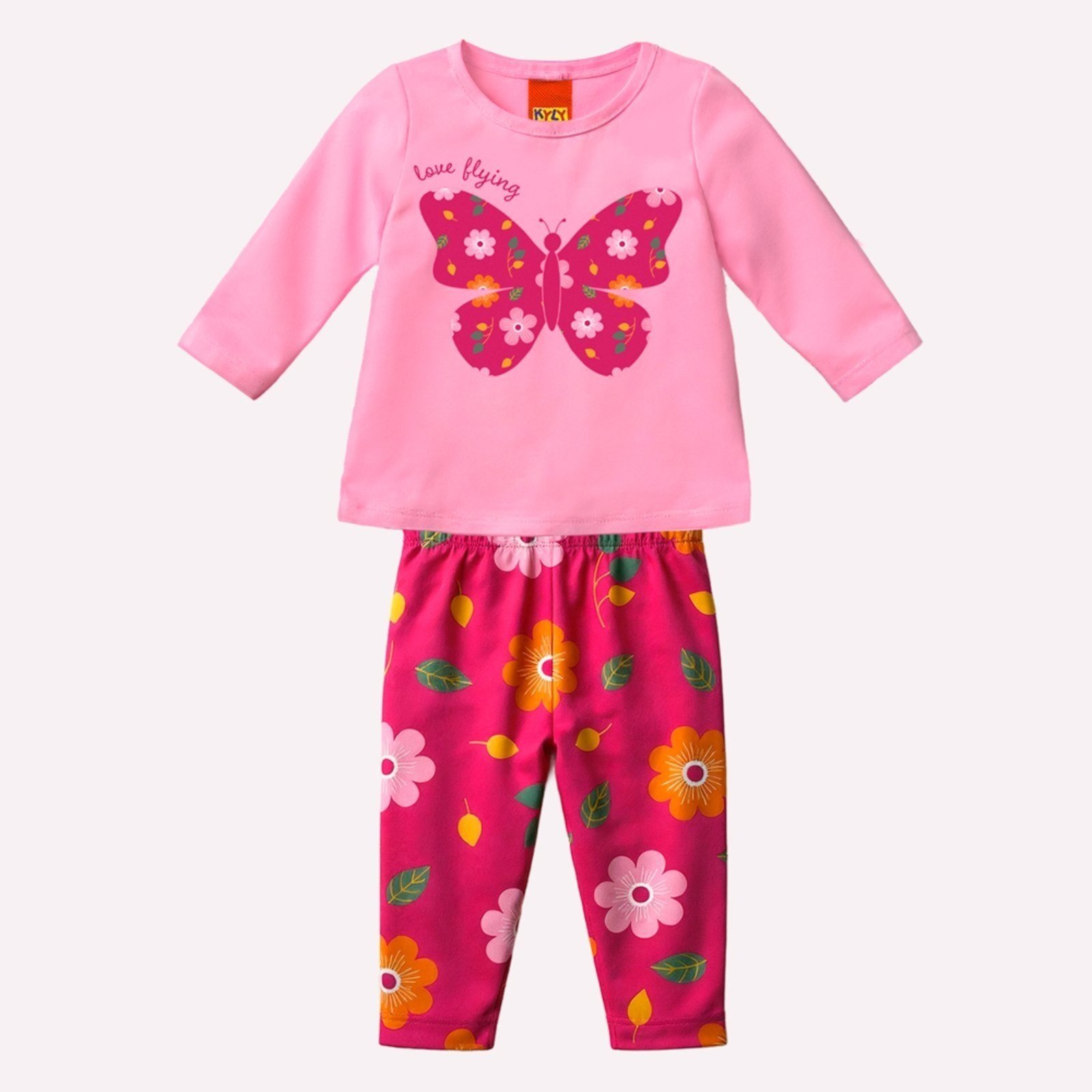 Infantil - Conjunto Menina Borboleta Kyly