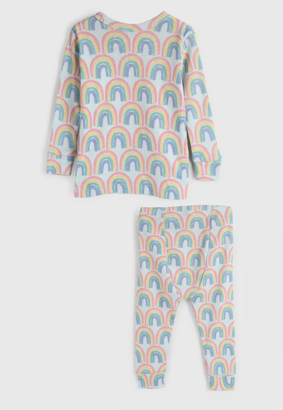 Vista 3 Pijama GAP Longo Blusa E Calça azul GAP azul