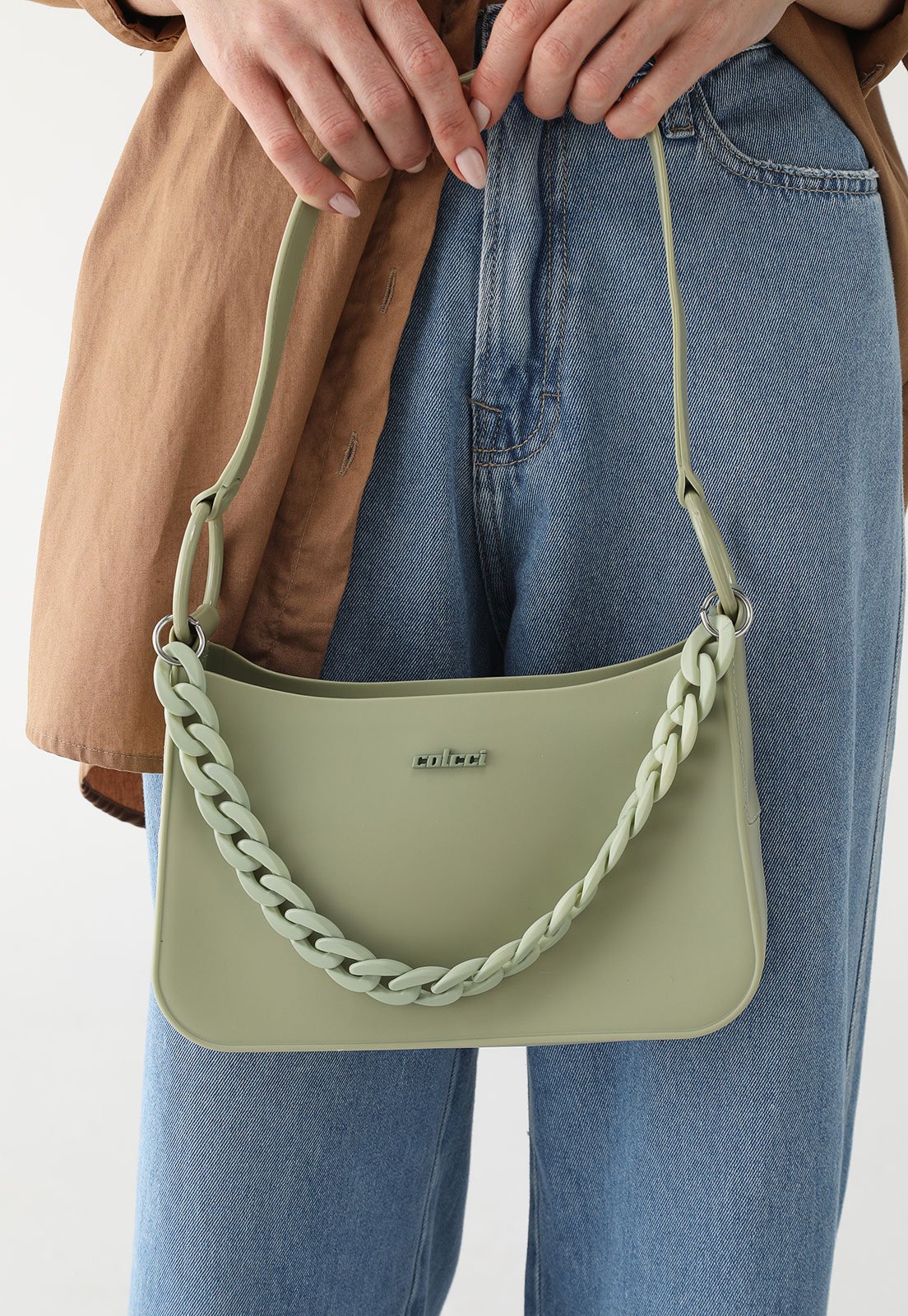 Bolsa Tiracolo Colcci Corrente Verde