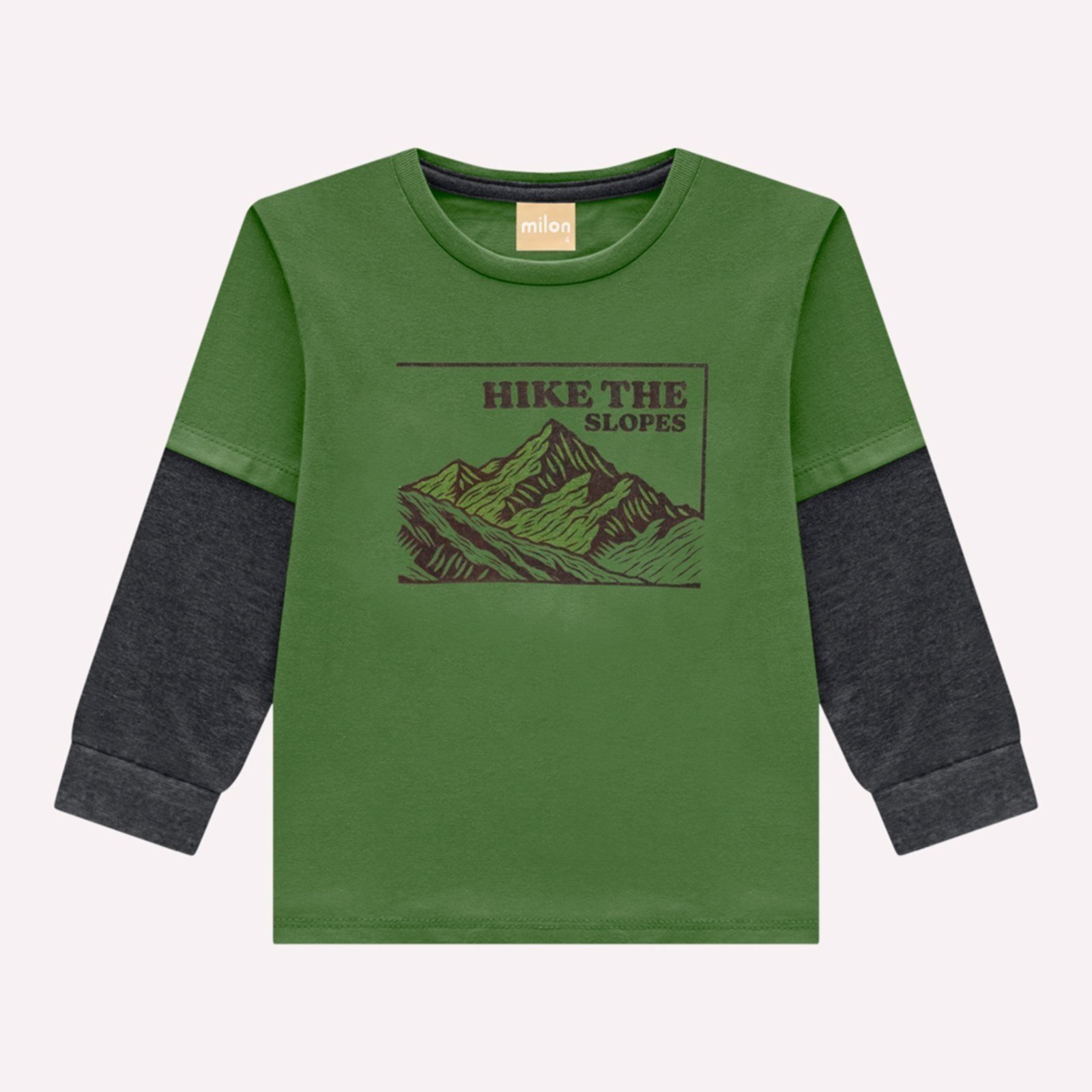 Infantil - Camiseta Menino Montanha Milon