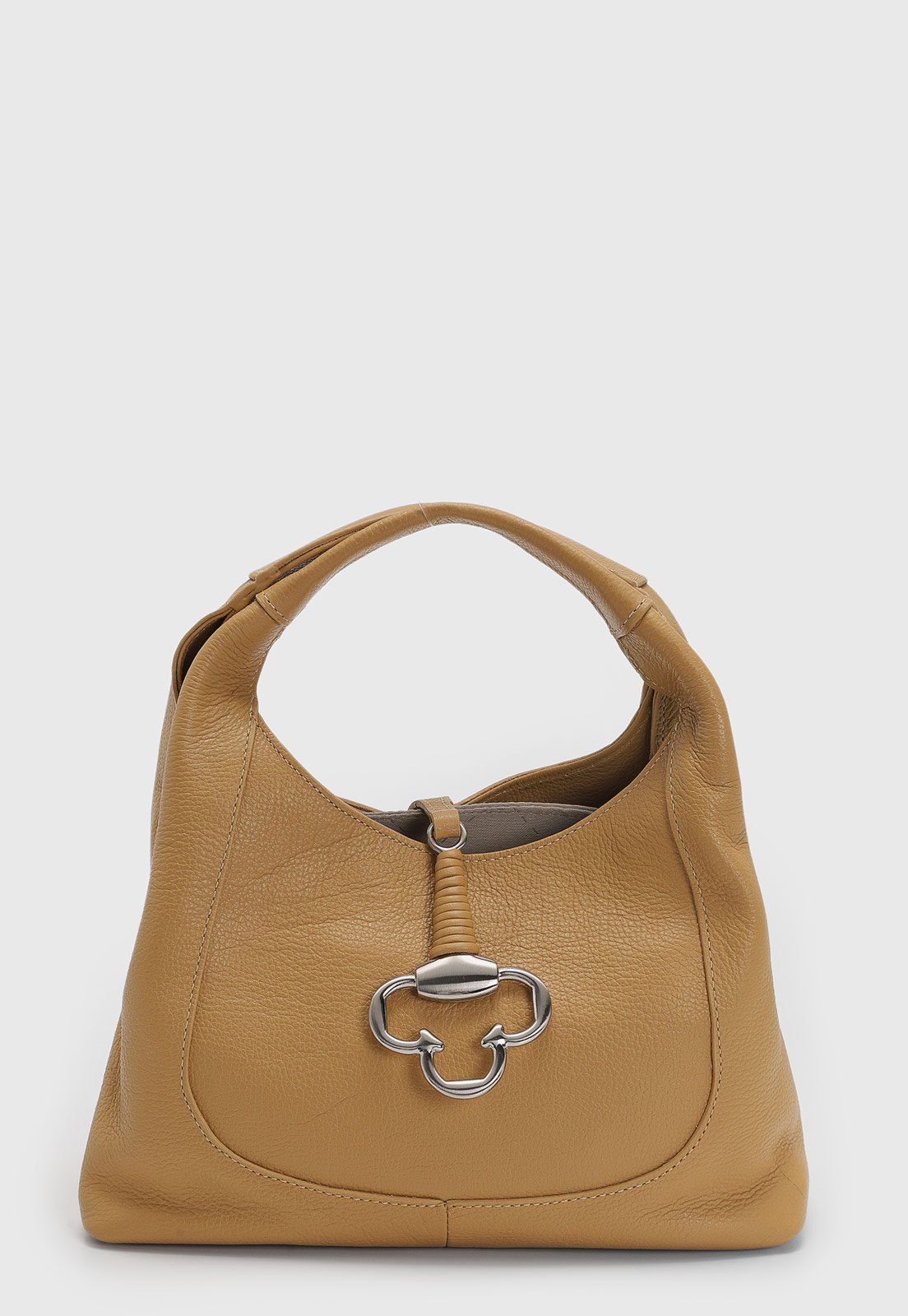 Bolsa Feminina Capodarte Média Monograma Bege