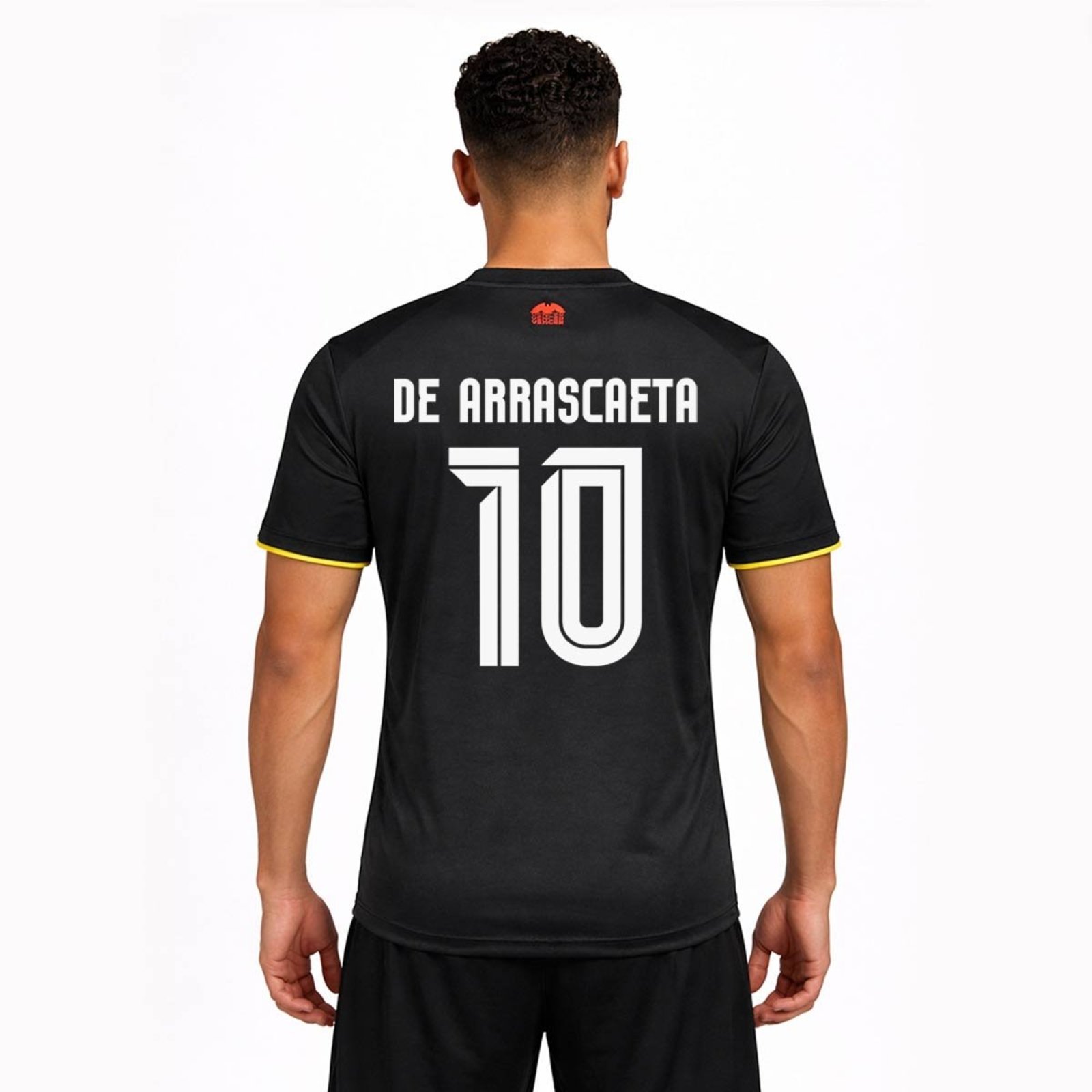 Camisa Flamengo Pre-Match Amarela 10 De Arrascaeta