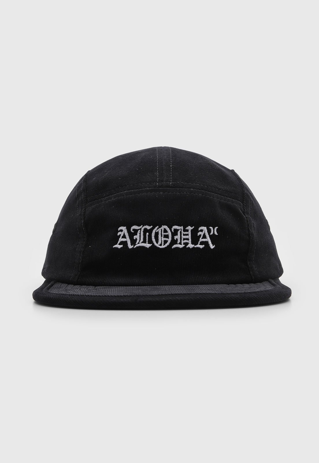 Boné Aba Reta Hurley Five Panel Aloha Preto