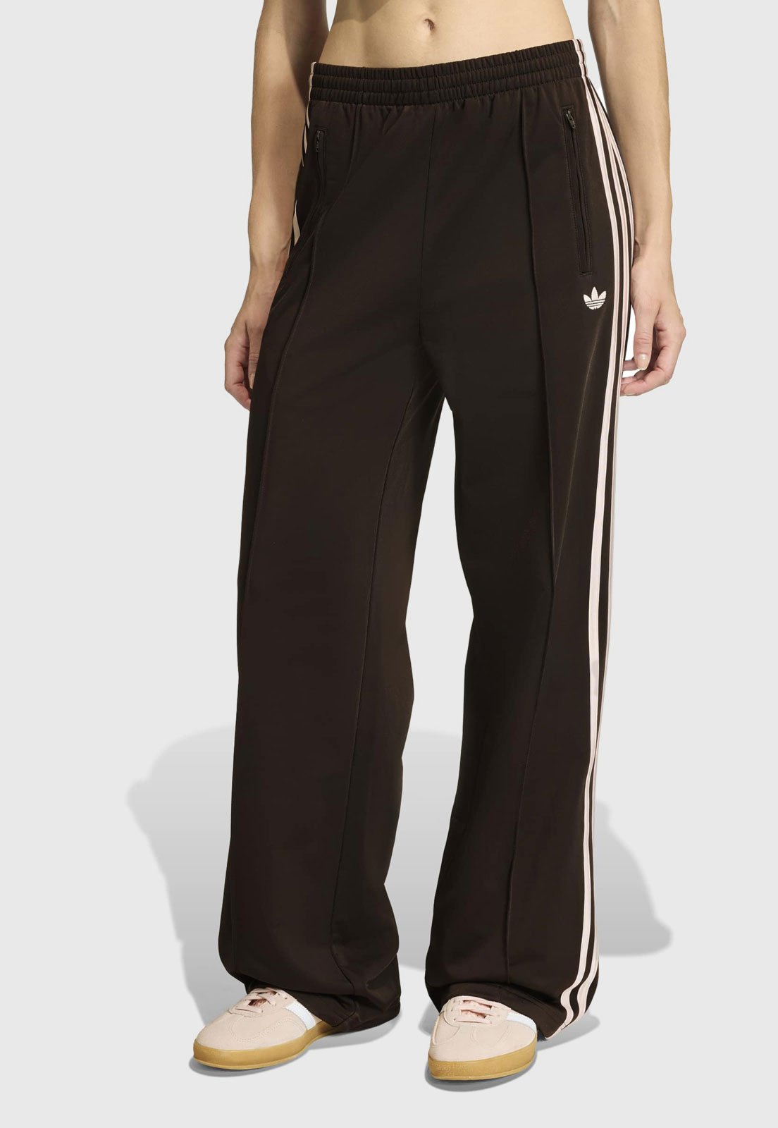 Calça Feminina adidas Originals FB Loose TP Marrom