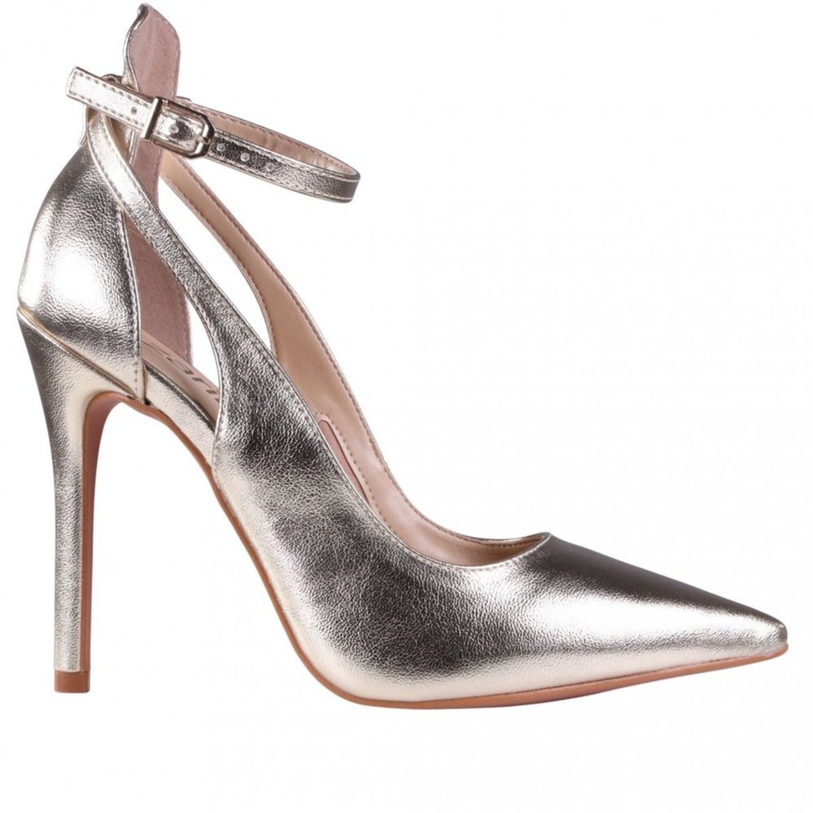 Scarpin Feminino Metalizado Zariff 5059.10193 Zariff Dourado